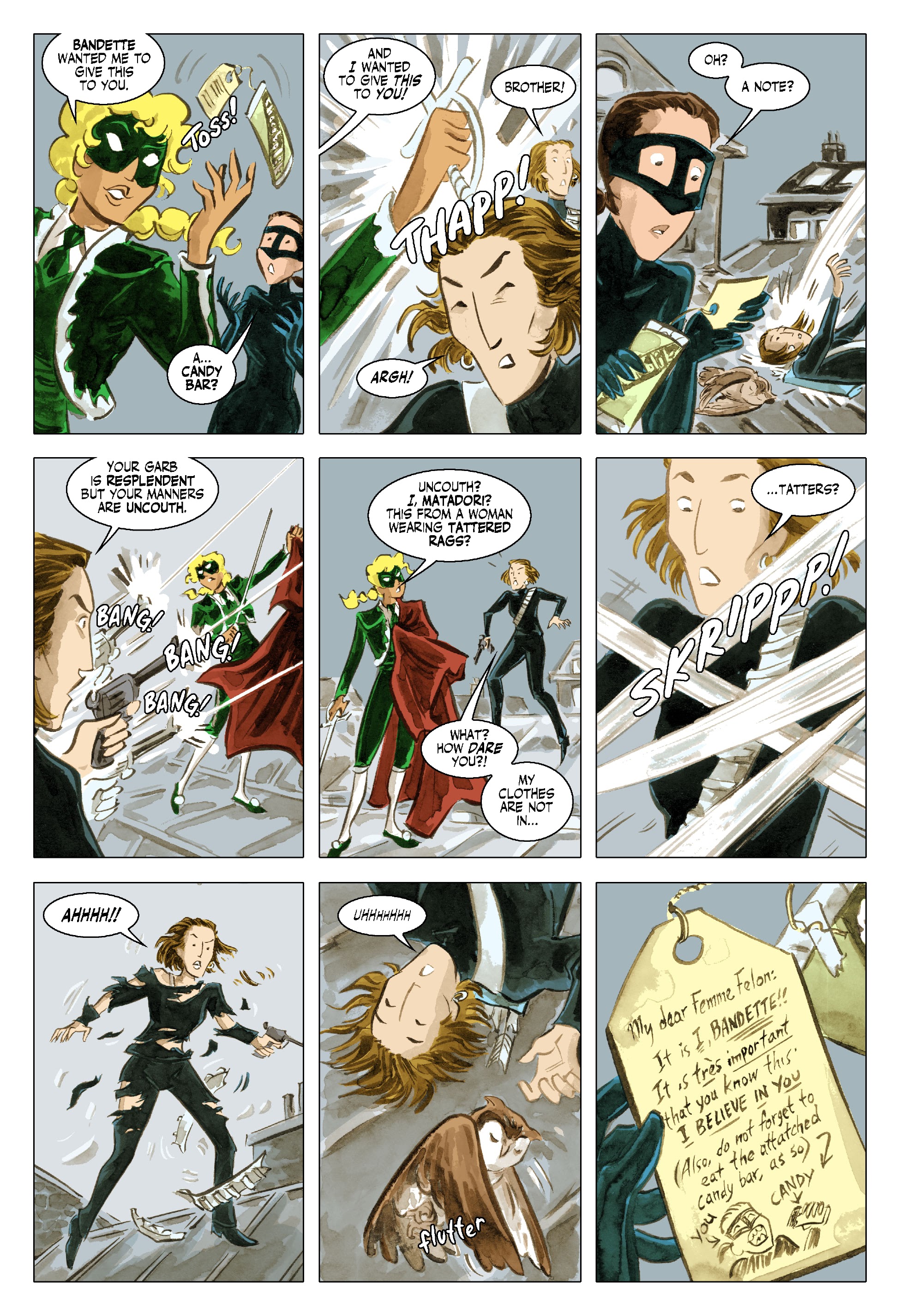 Read online Bandette (2012) comic -  Issue #21 - 7