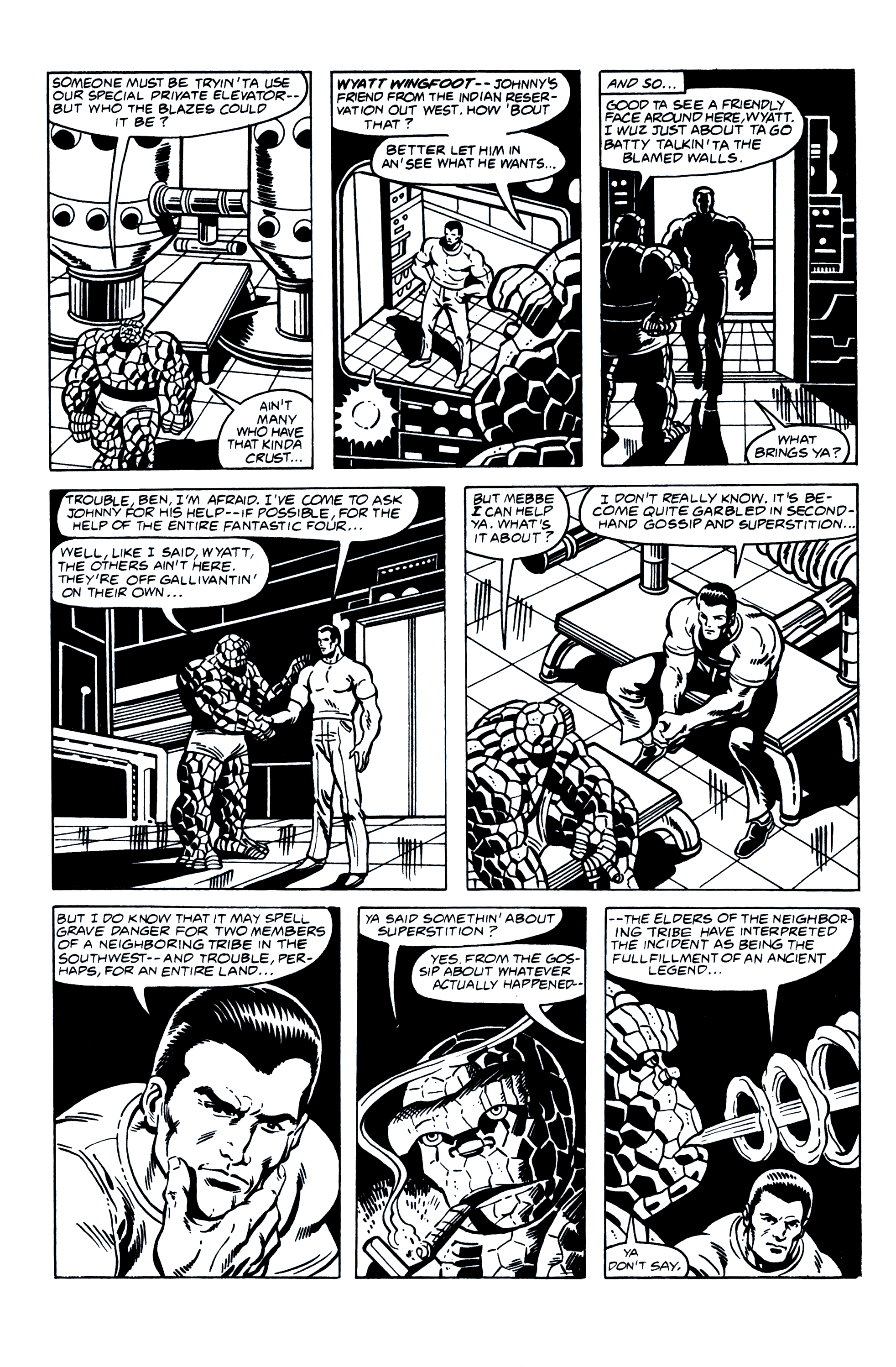 Read online Essential Marvel Two-In-One comic -  Issue # TPB 4 (Part 1) - 32