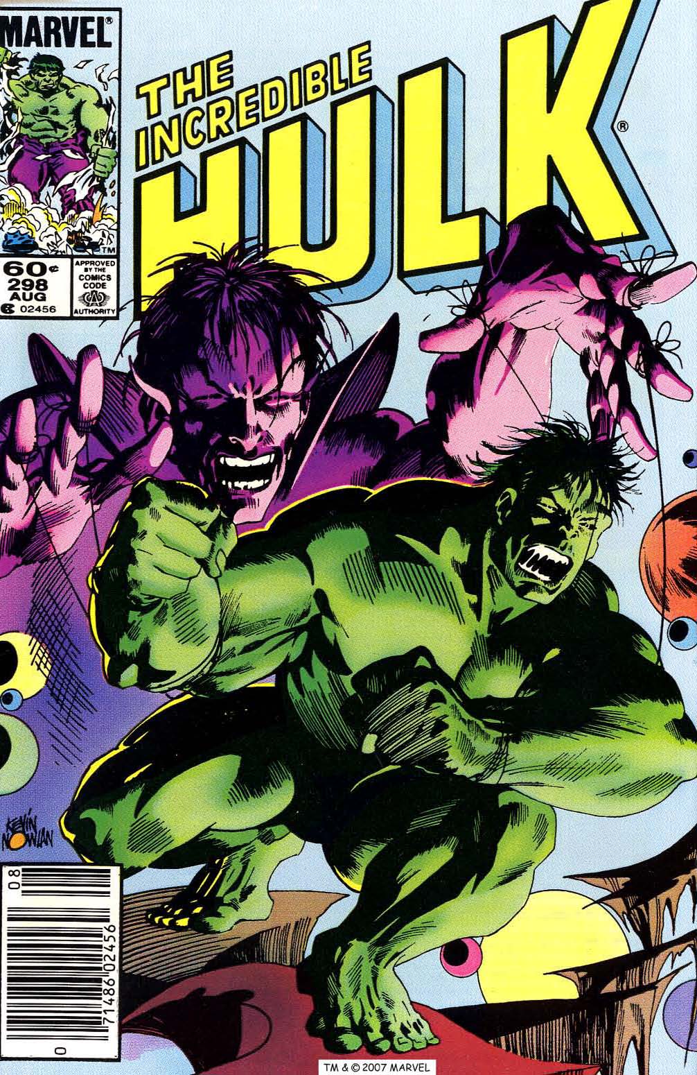 Read online The Incredible Hulk (1968) comic -  Issue #298 - 1