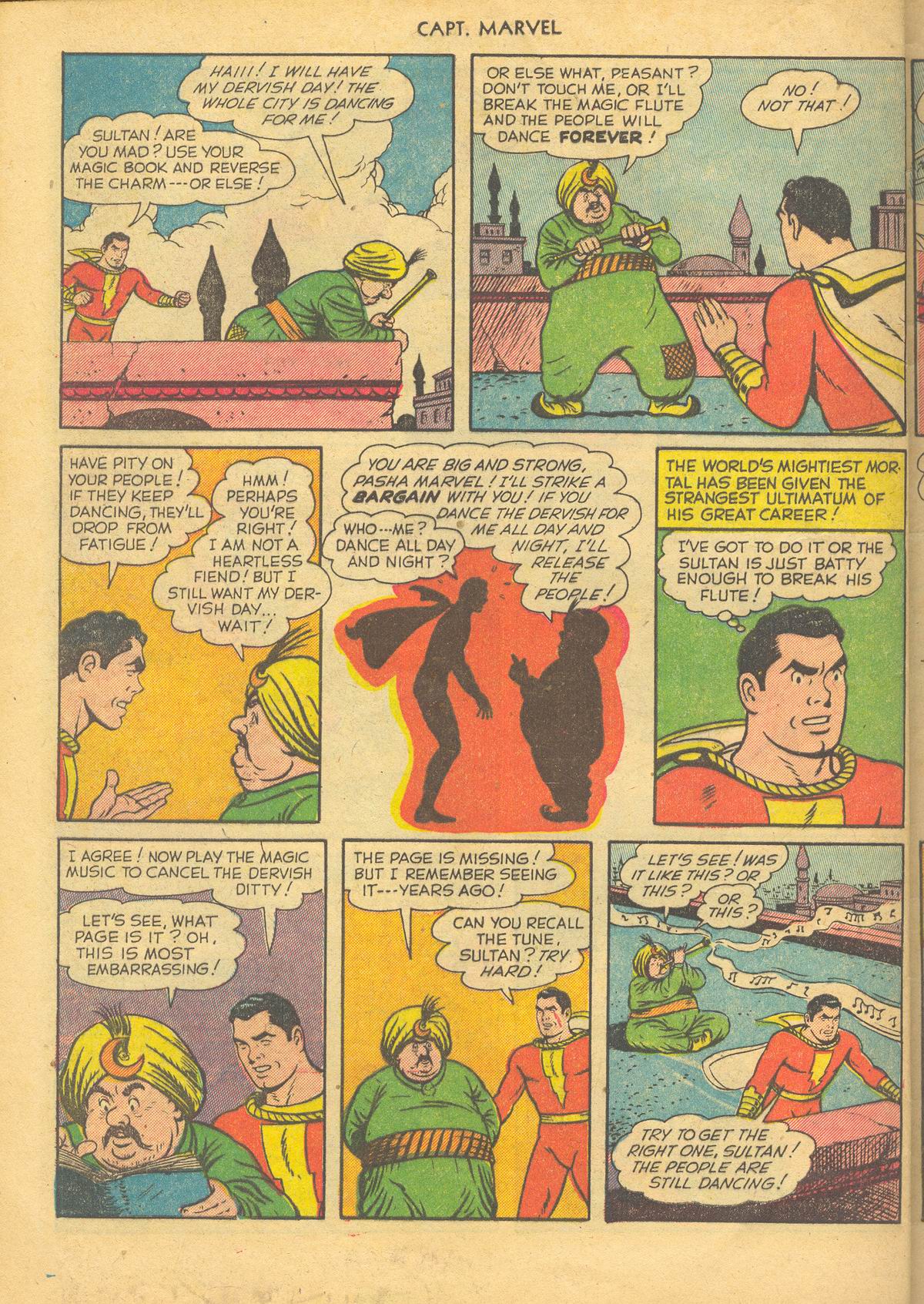 Read online Captain Marvel Adventures comic -  Issue #132 - 32