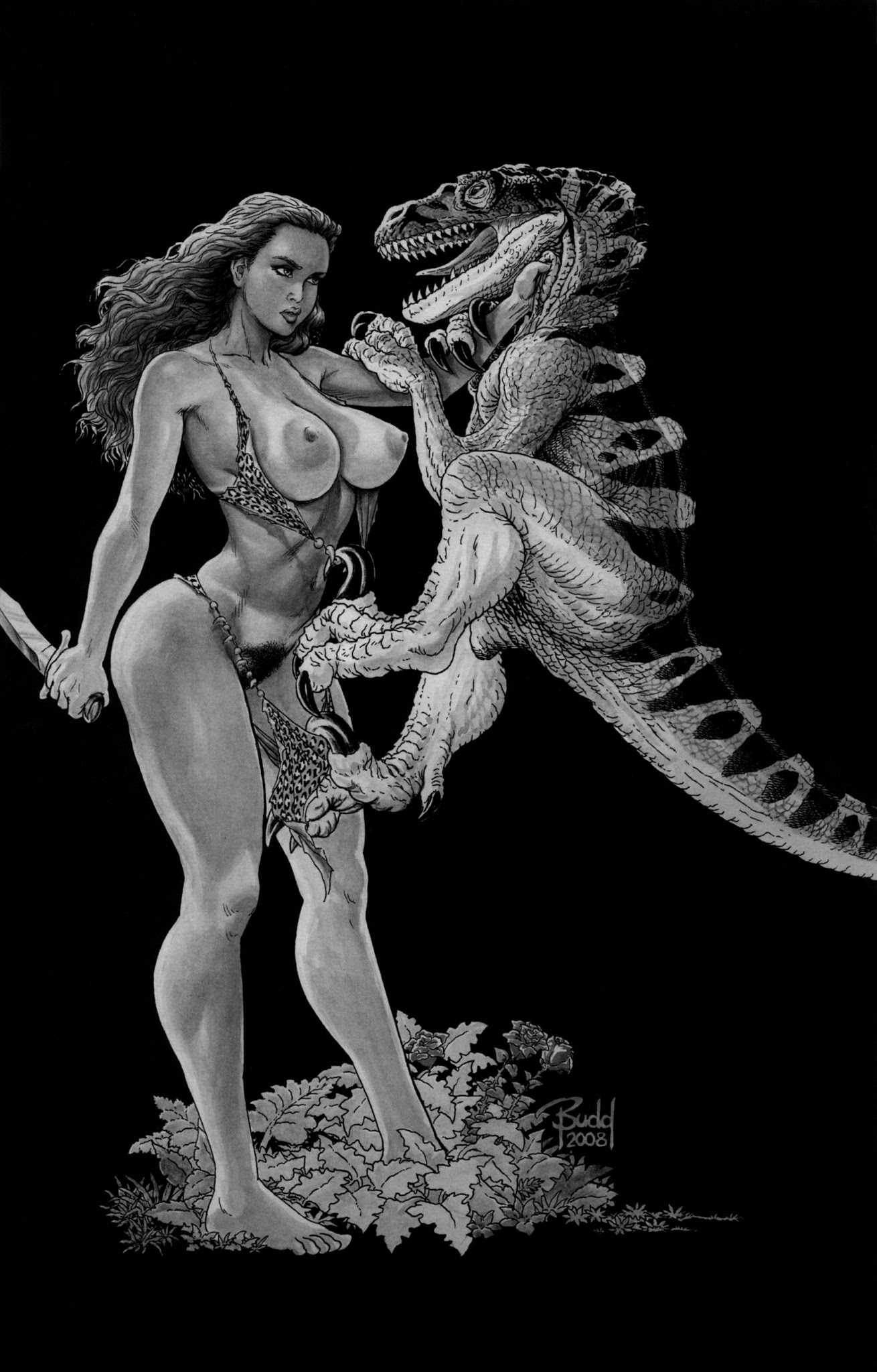 Read online Cavewoman: Prehistoric Pinups comic -  Issue #6 - 12
