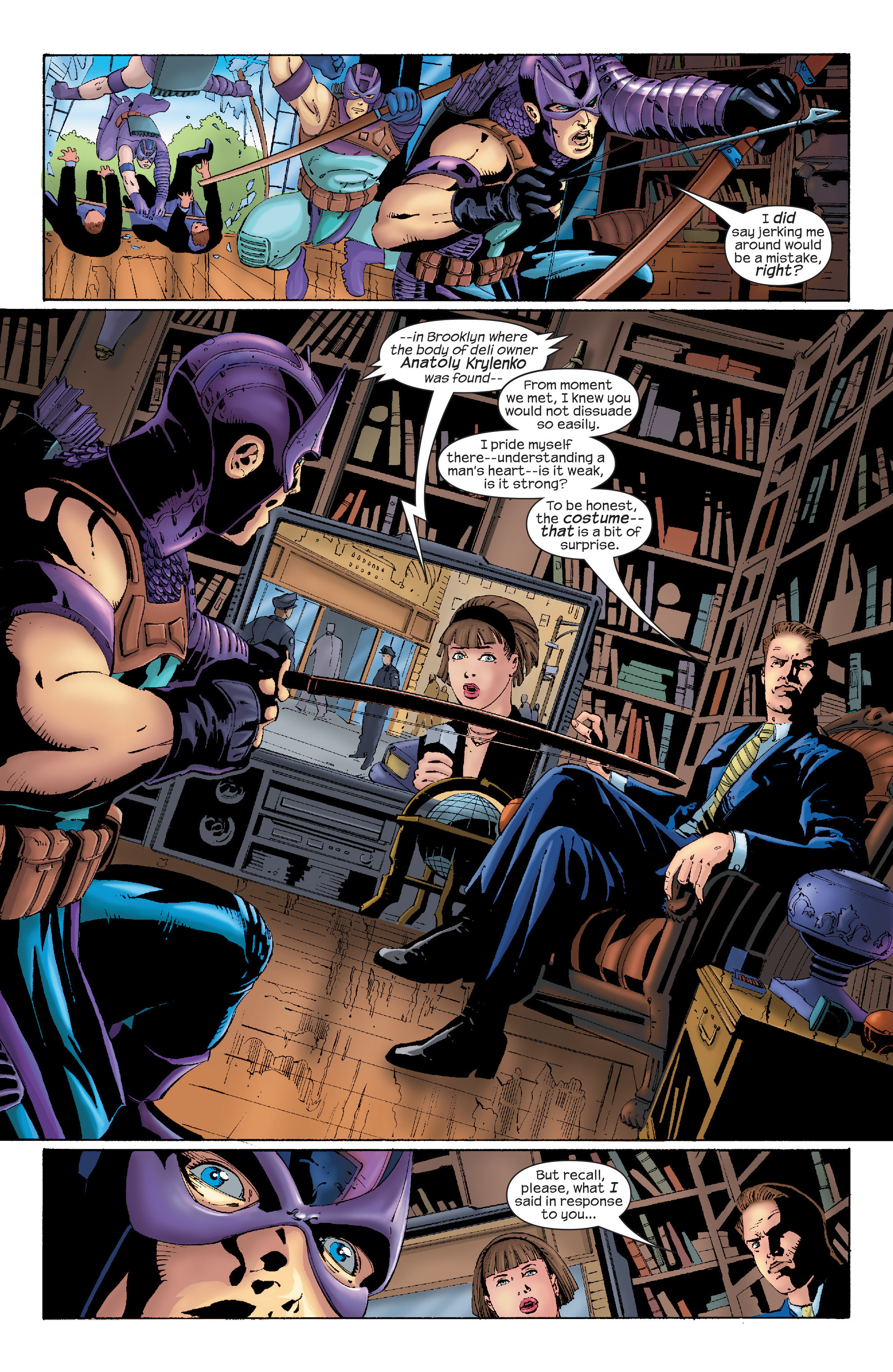 Read online Hawkeye (2003) comic -  Issue #7 - 8