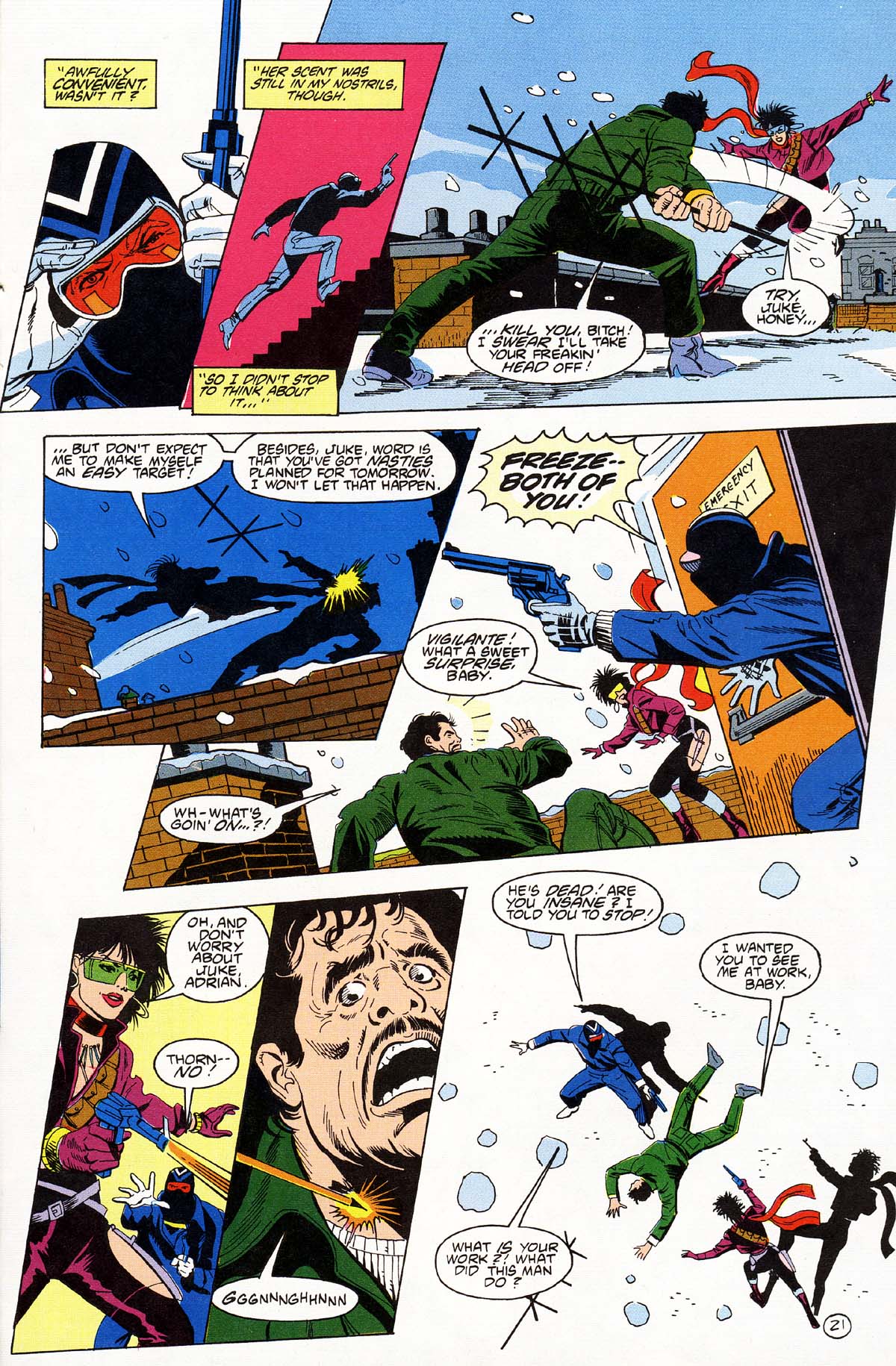 Read online Vigilante (1983) comic -  Issue #45 - 23