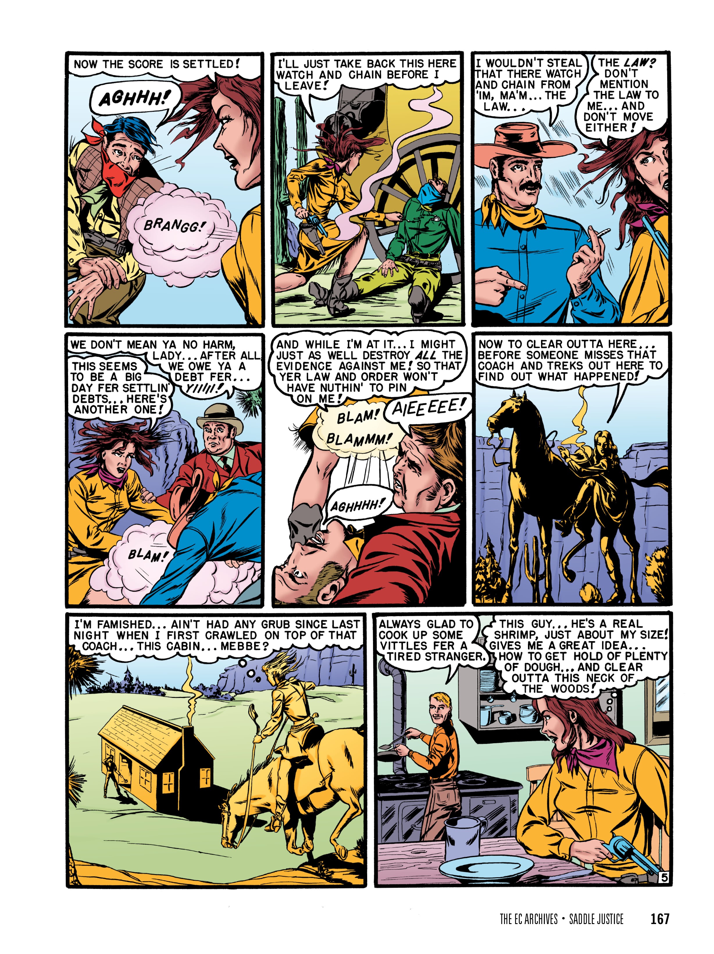 Read online The EC Archives: Saddle Justice comic -  Issue # TPB (Part 2) - 69