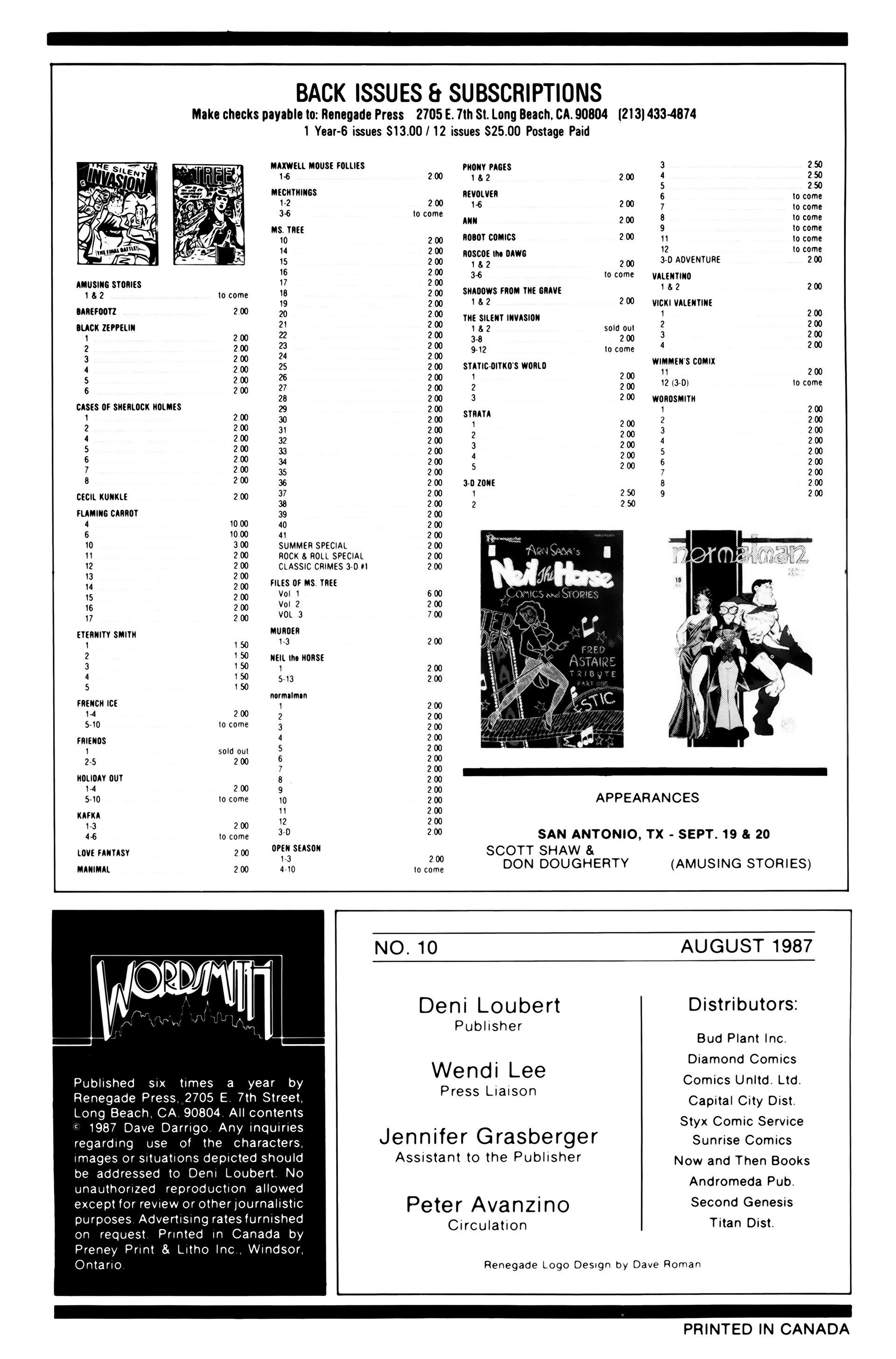 Read online Wordsmith comic -  Issue #10 - 2