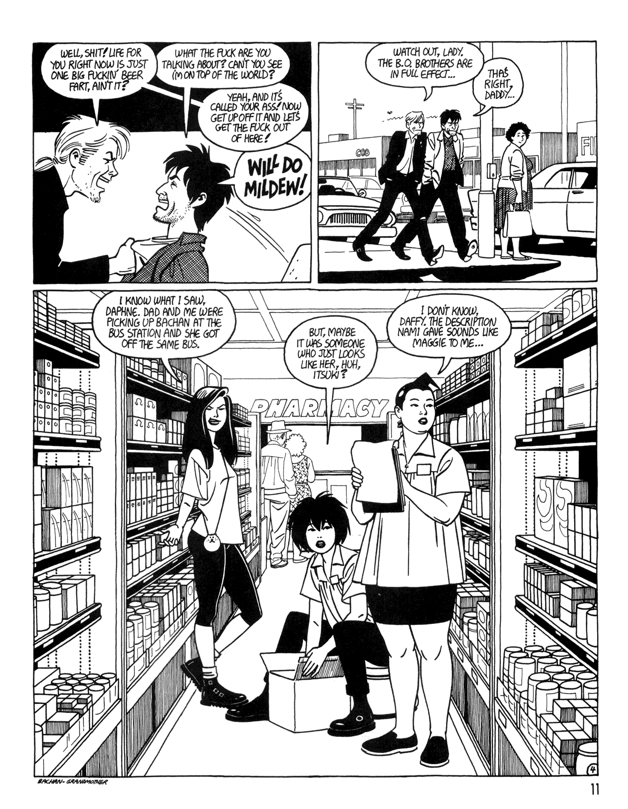 Read online Love and Rockets (1982) comic -  Issue #34 - 13