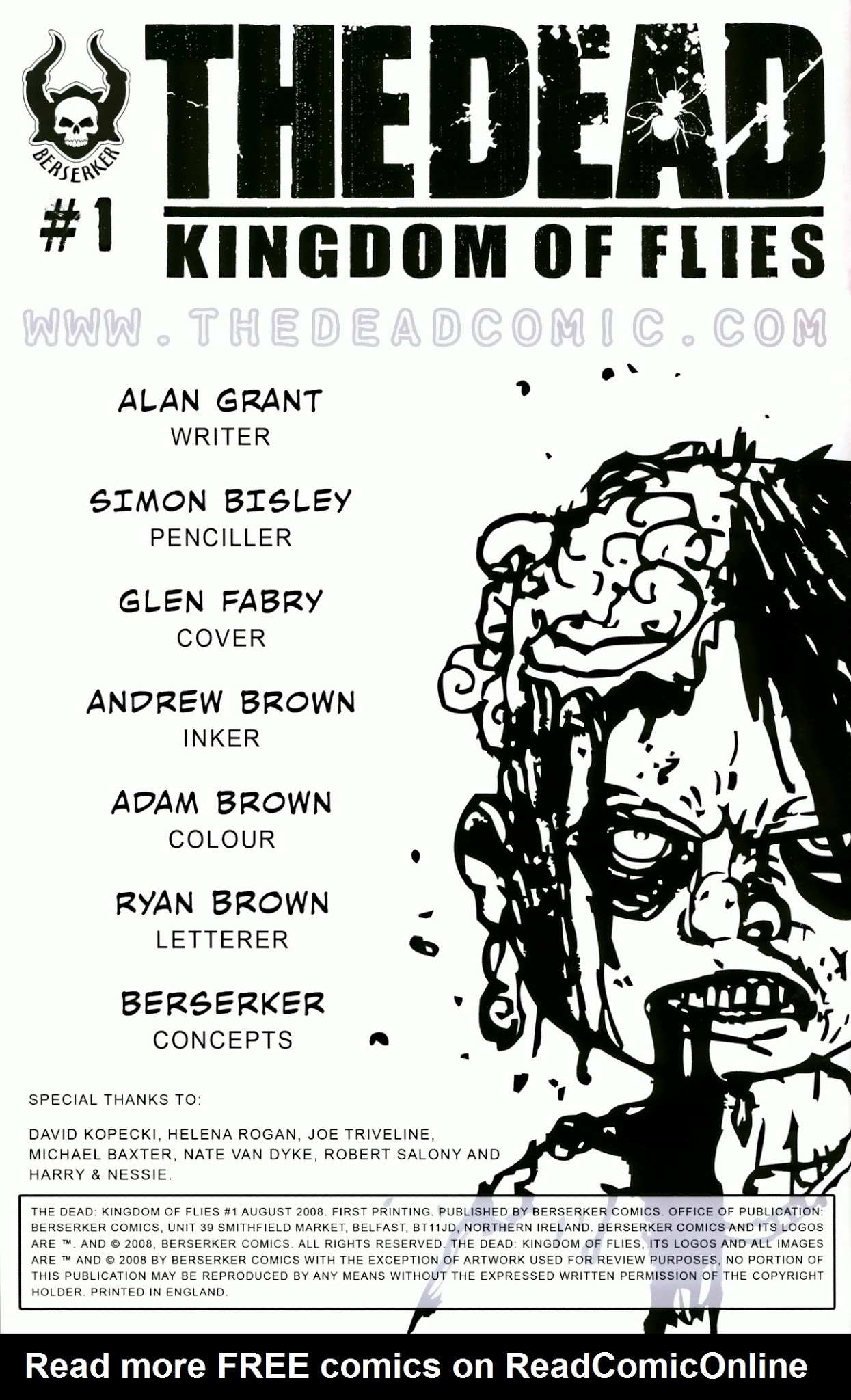 Read online The Dead: Kingdom of Flies comic -  Issue #1 - 2