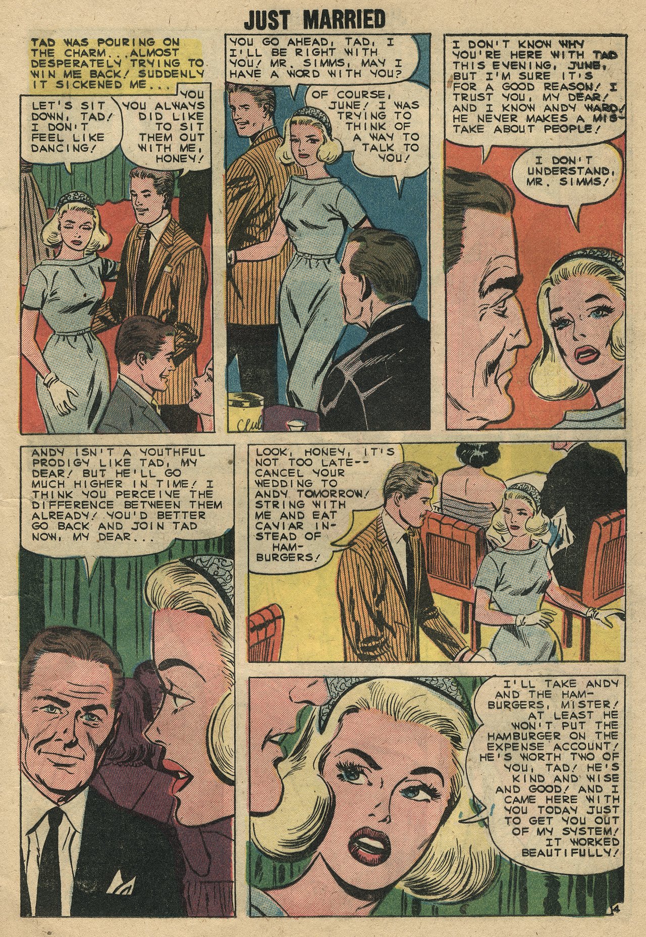Read online Just Married comic -  Issue #9 - 13