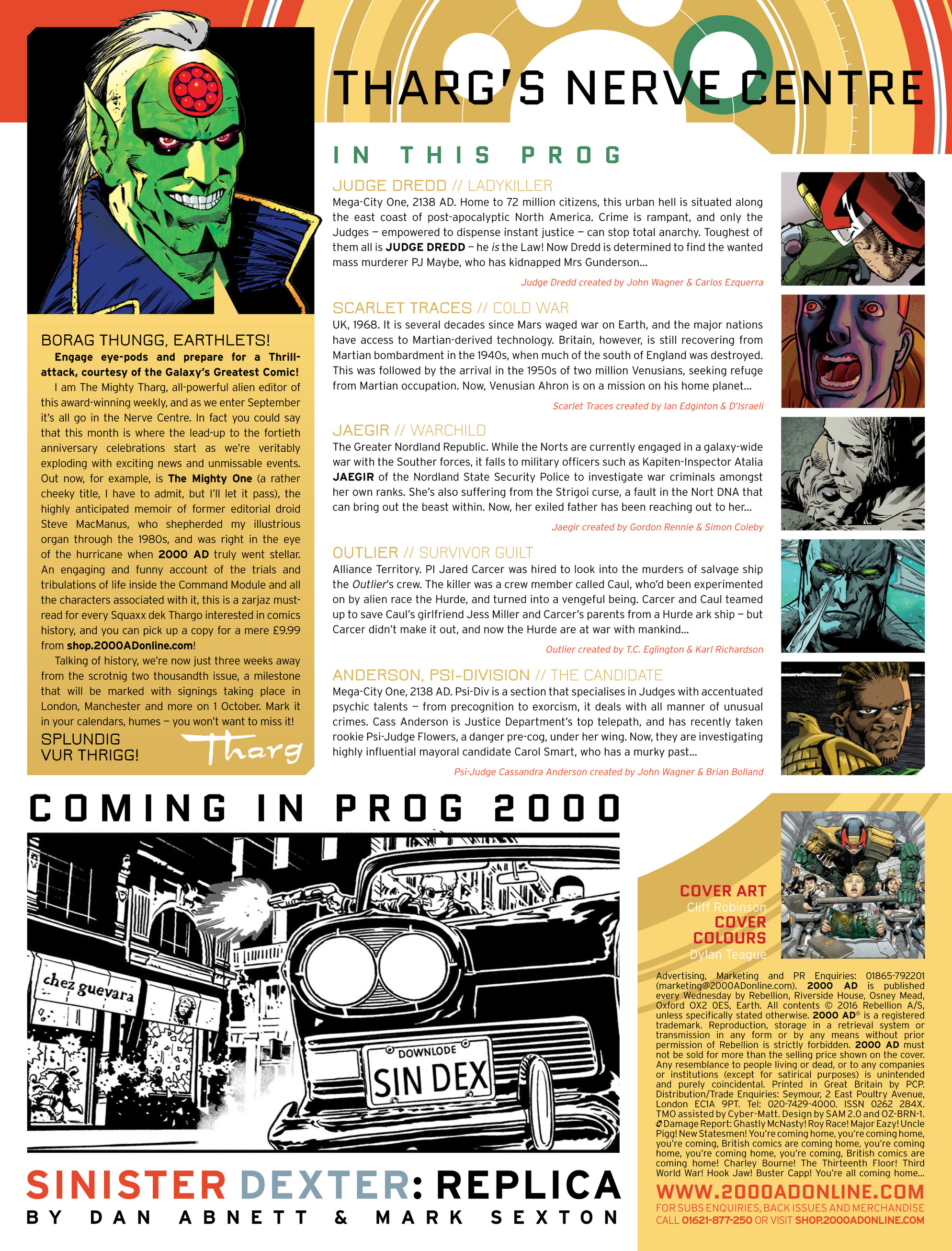 Read online 2000 AD comic -  Issue #1997 - 2