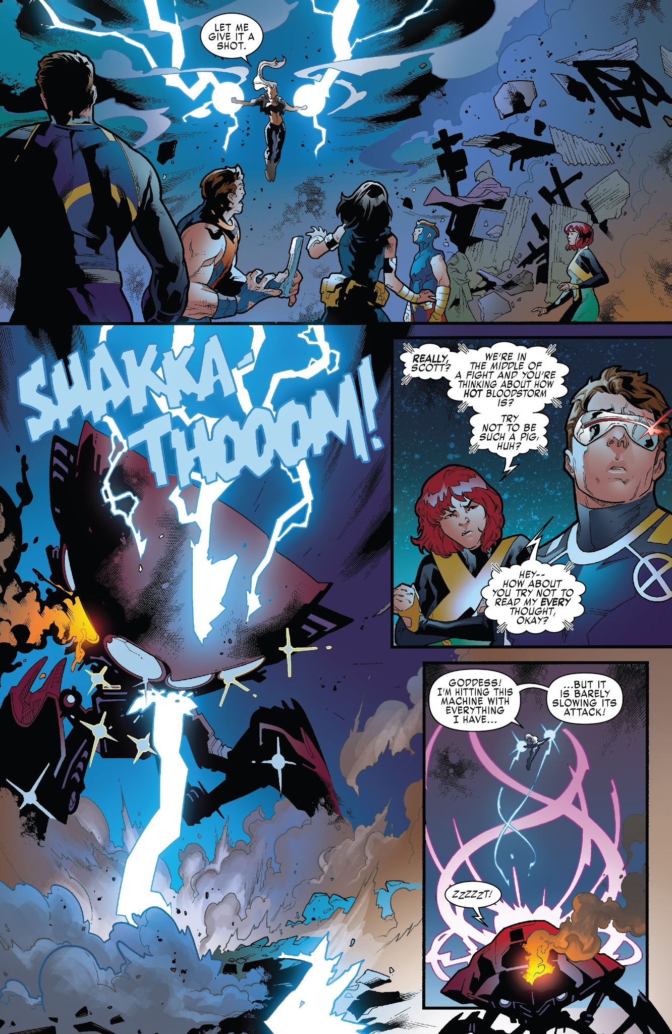 Read online X-Men: Blue comic -  Issue #17 - 17