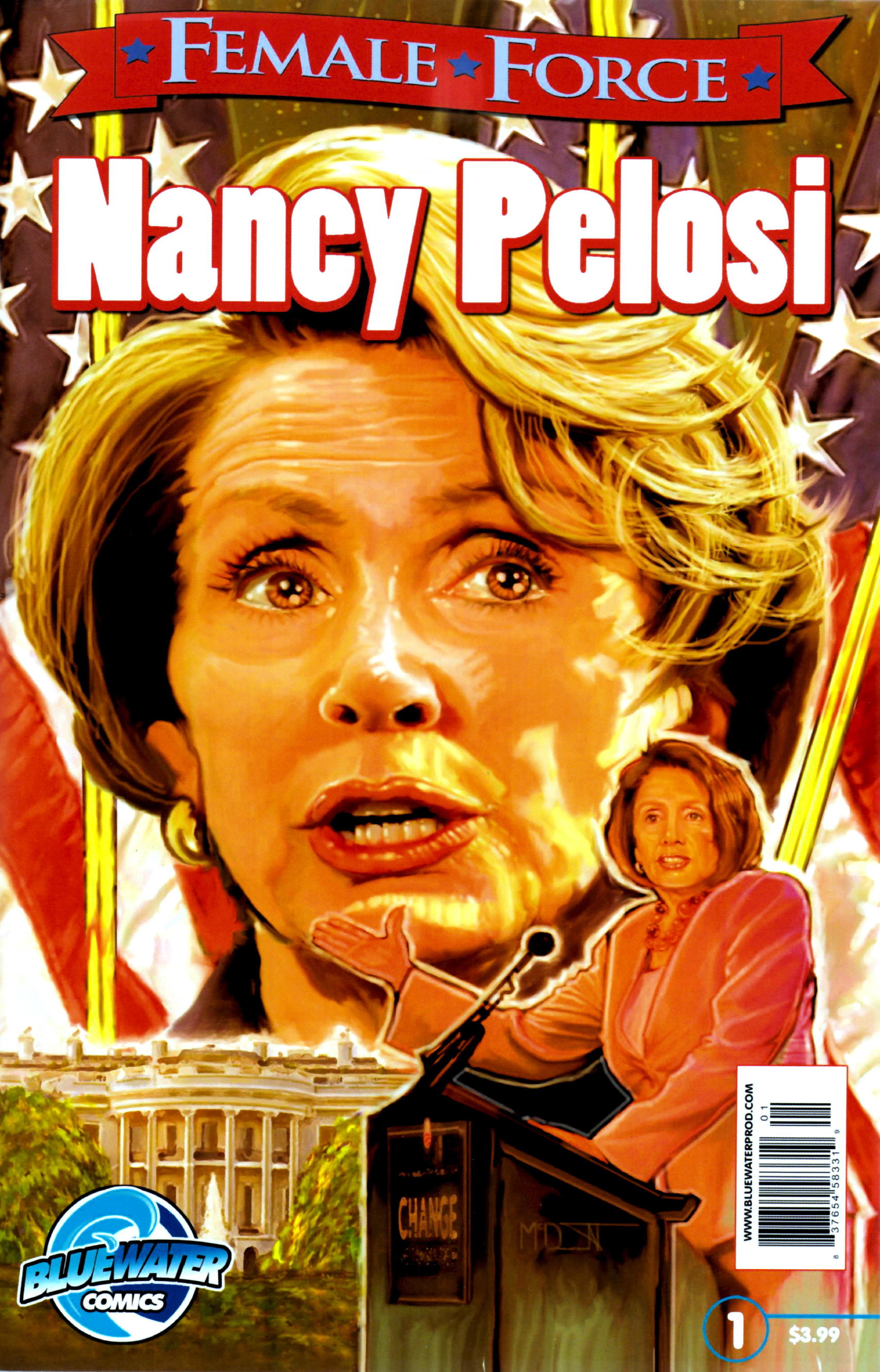 Female Force: Nancy Pelosi issue Full - Page 1