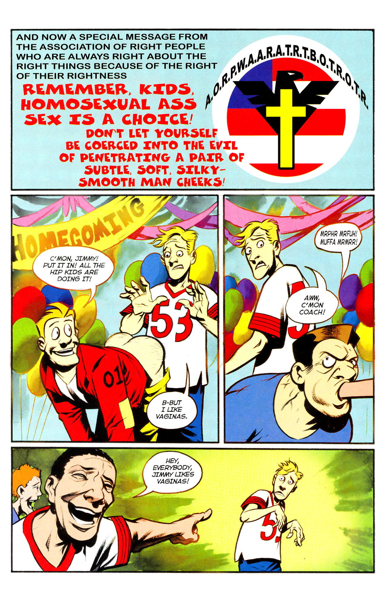 Read online Satan's Sodomy Baby comic -  Issue # Full - 21