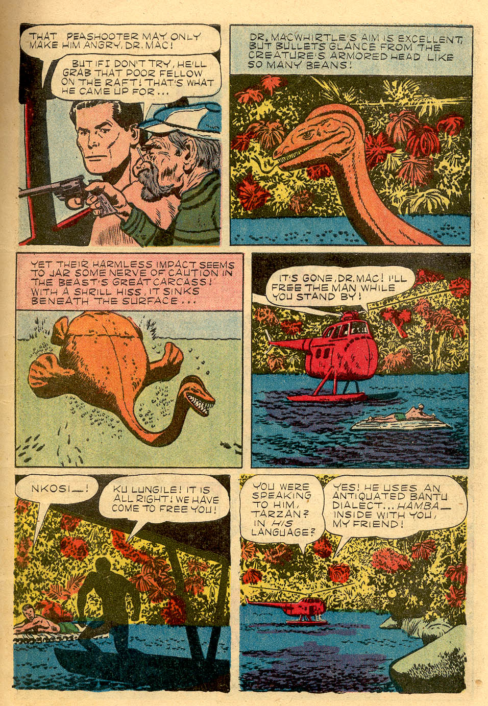Read online Tarzan (1948) comic -  Issue #47 - 5