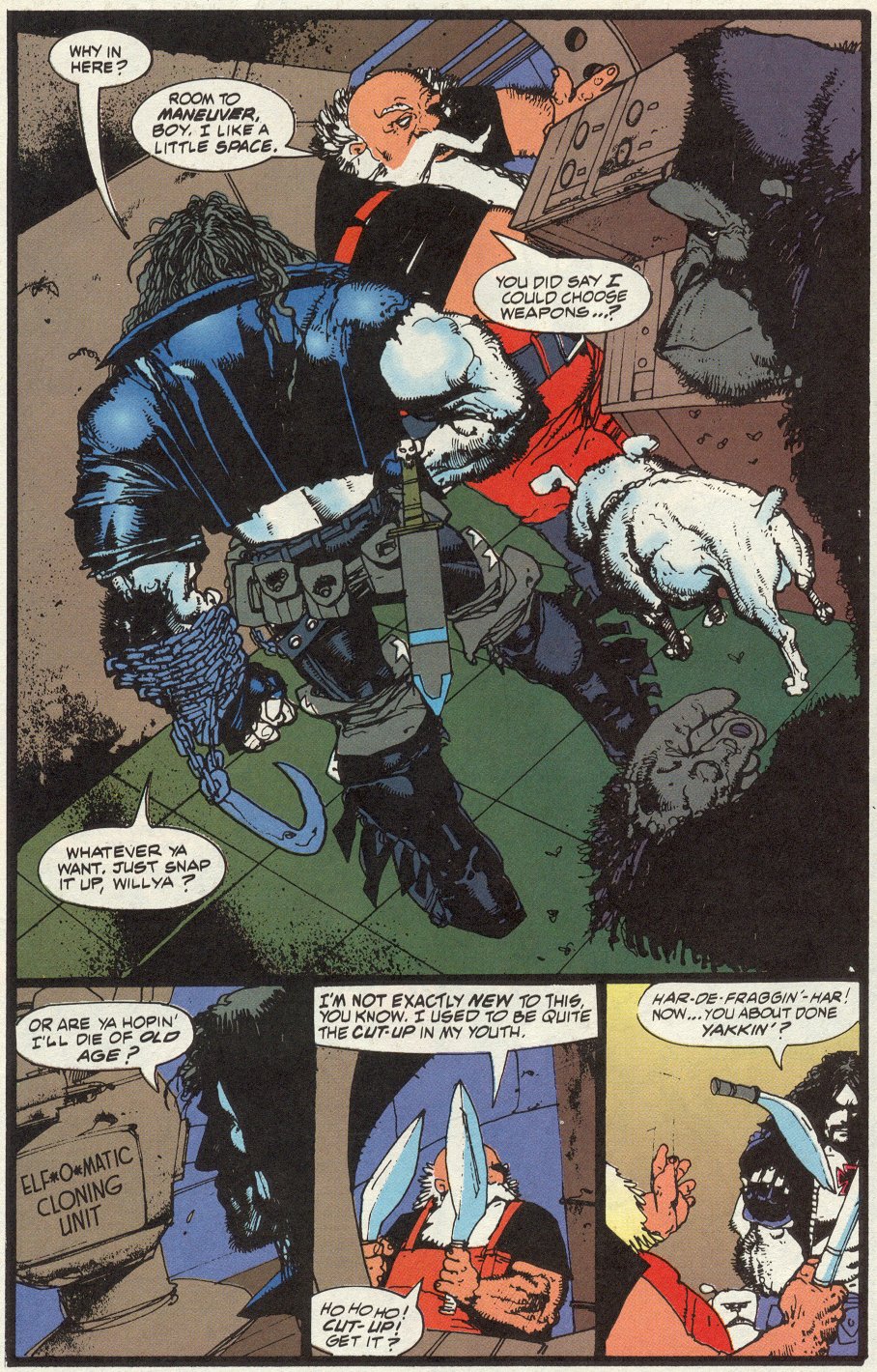 Read online Lobo Paramilitary Christmas Special comic -  Issue # Full - 33