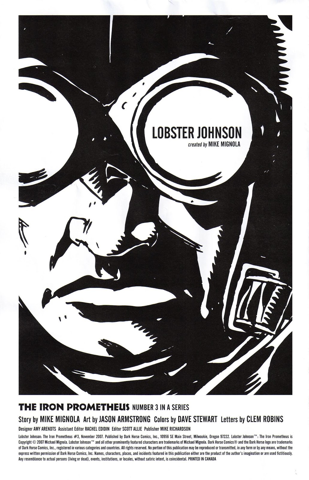 Lobster Johnson: The Iron Prometheus Issue #3 #3 - English 2