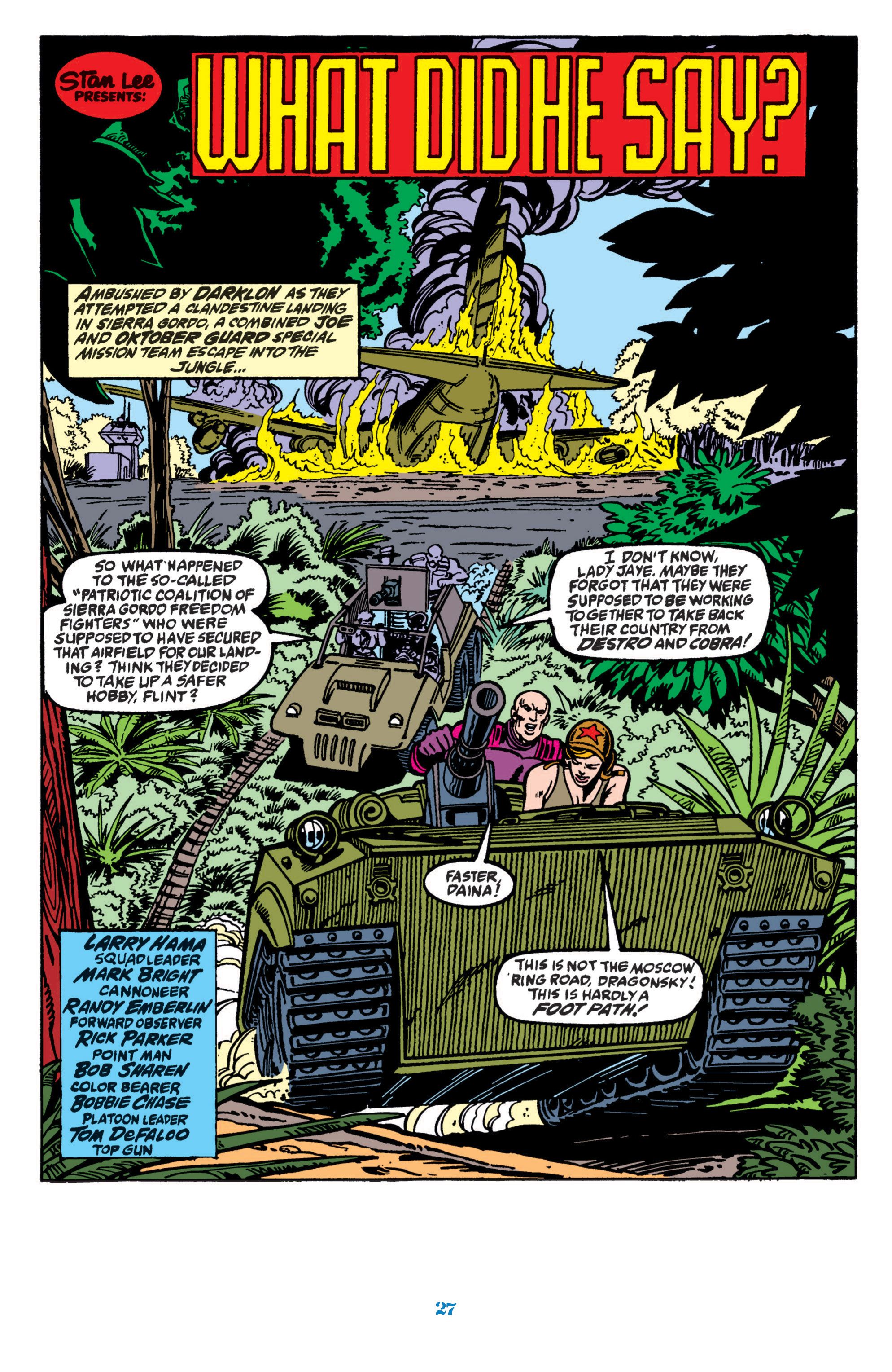 Read online Classic G.I. Joe comic -  Issue # TPB 11 (Part 1) - 28