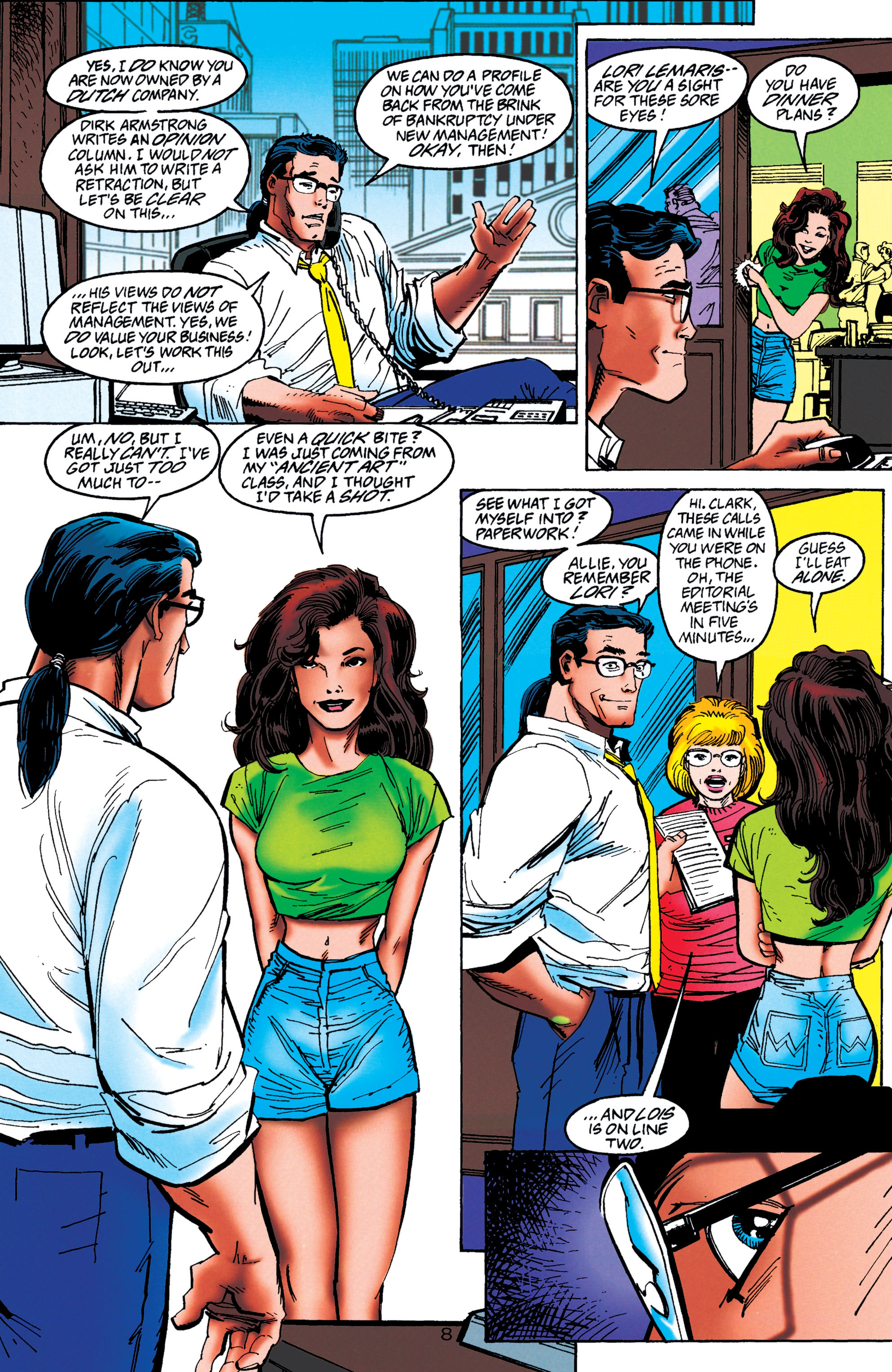 Read online Adventures of Superman (1987) comic -  Issue #539 - 9