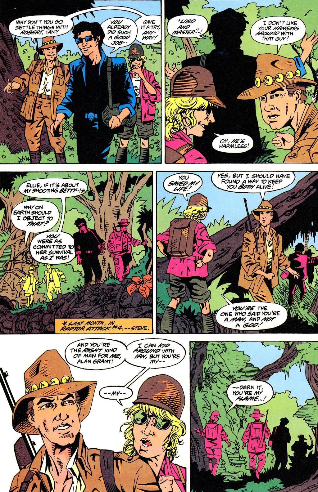 Read online Jurassic Park: Raptors Hijack comic -  Issue #1 - 13