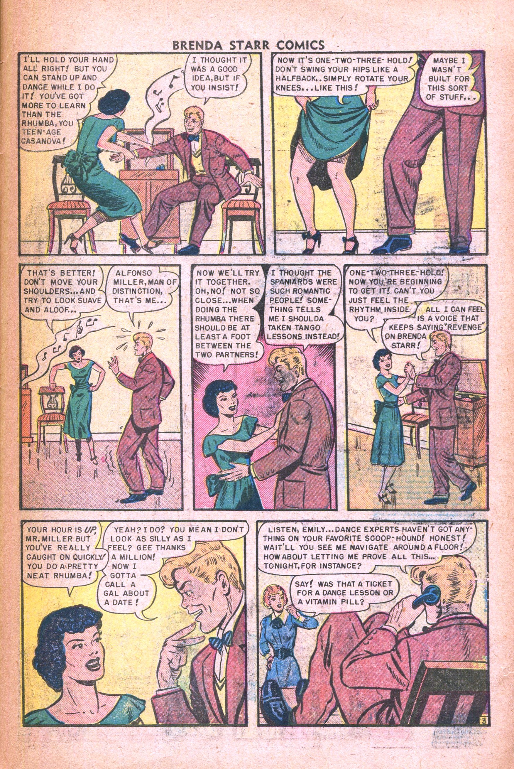 Read online Brenda Starr (1948) comic -  Issue #12 - 31