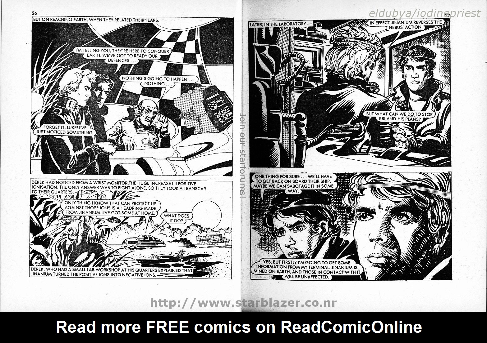 Read online Starblazer comic -  Issue #133 - 15