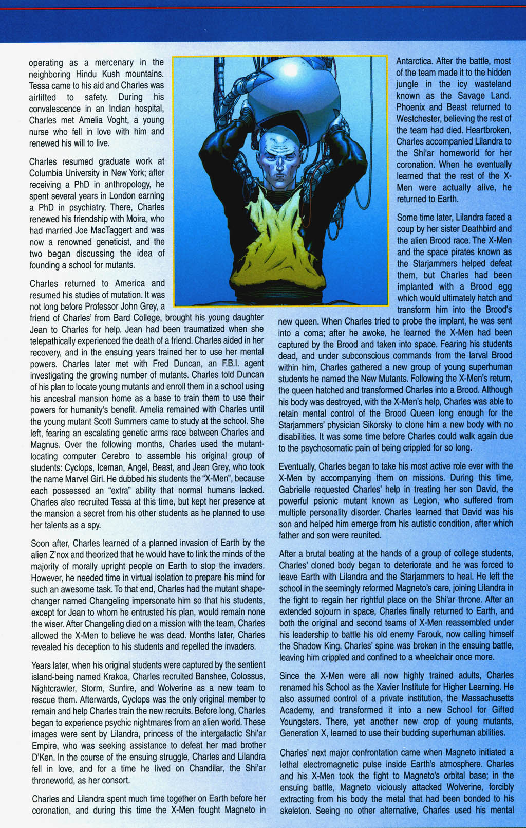 Read online Official Handbook of the Marvel Universe: X-Men 2004 comic -  Issue # Full - 26
