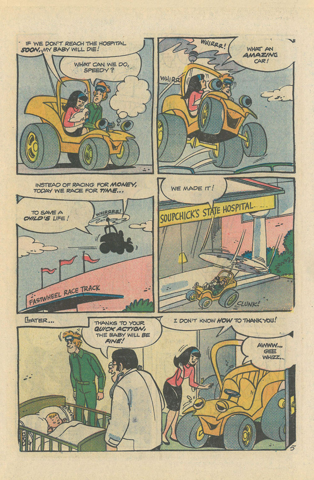 Read online Speed Buggy comic -  Issue #7 - 15