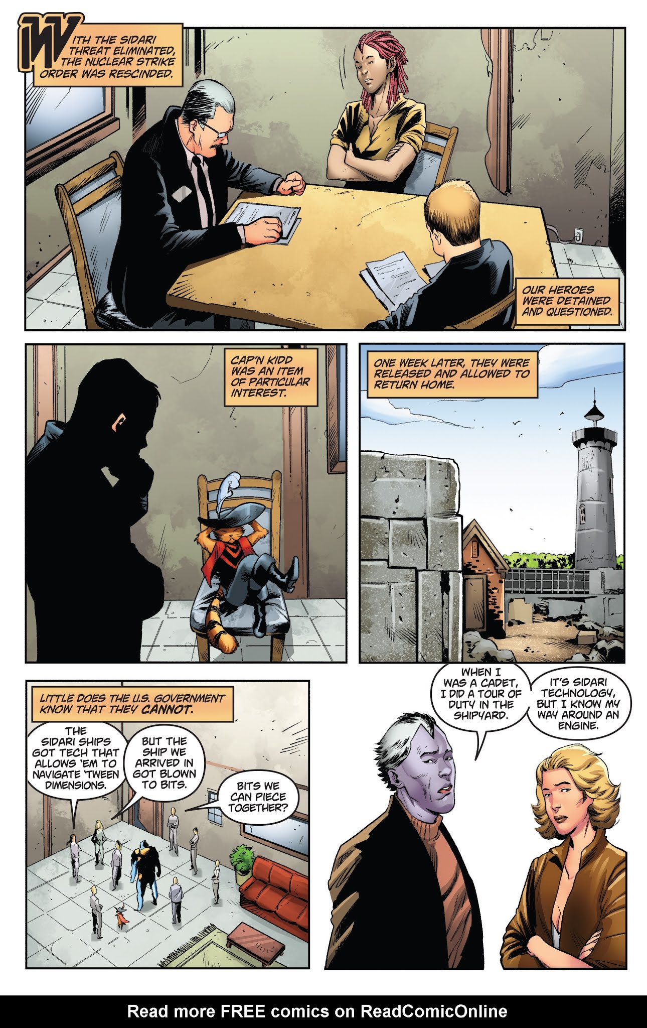 Read online Swashbucklers: The Saga Continues comic -  Issue #5 - 19