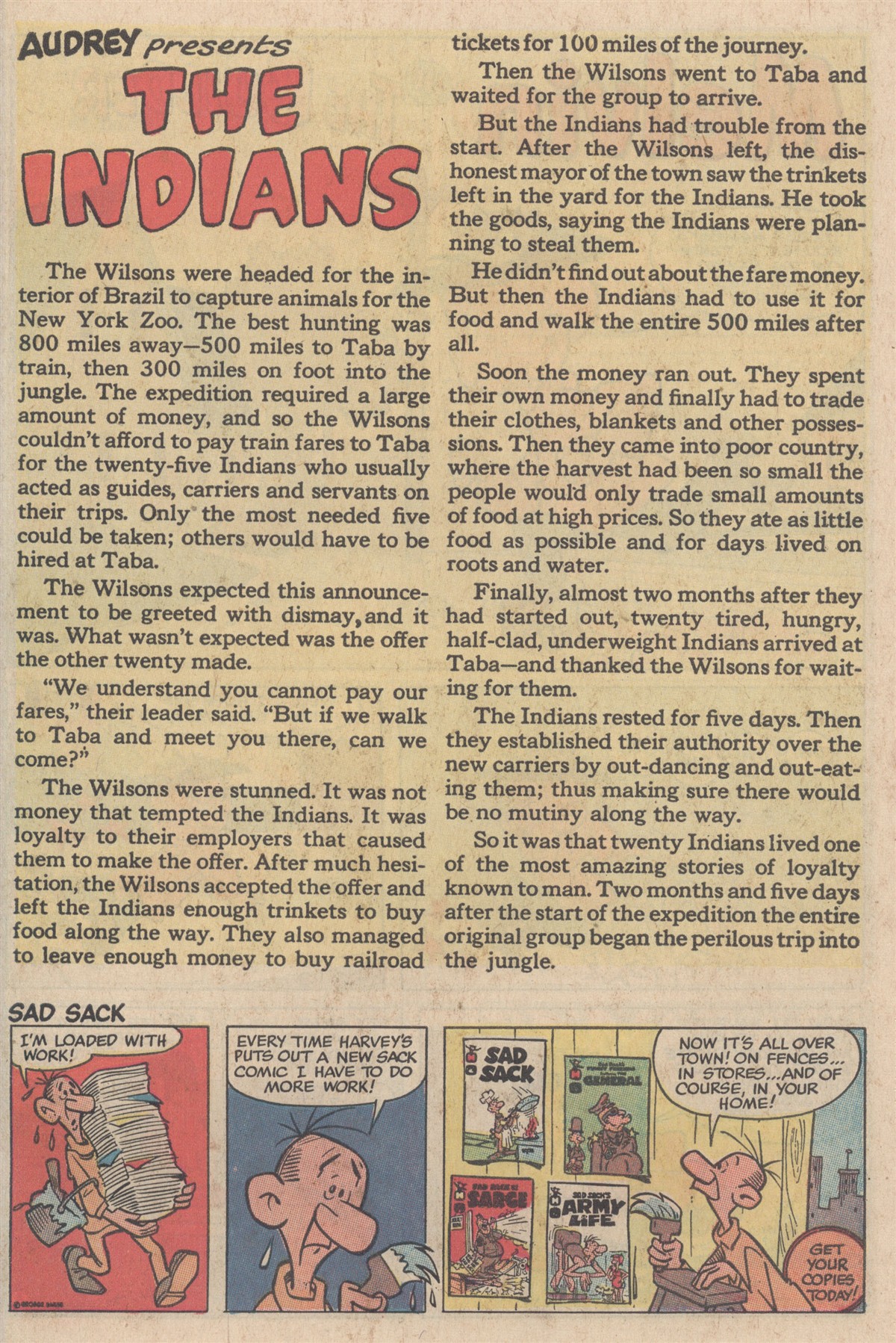 Read online Little Audrey And Melvin comic -  Issue #47 - 27