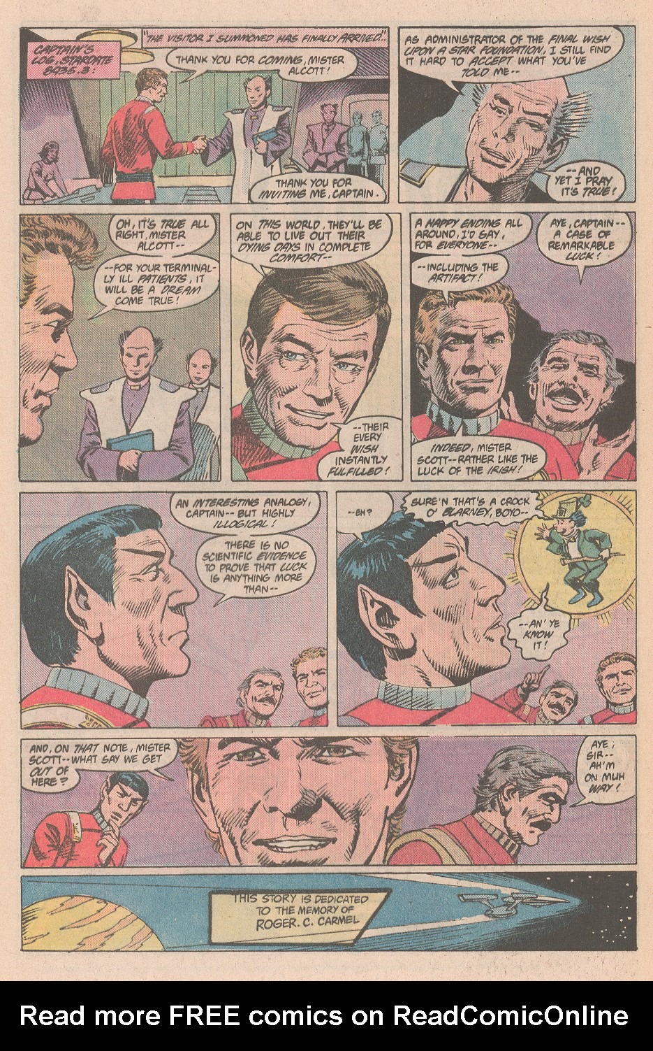 Read online Star Trek (1984) comic -  Issue #40 - 23
