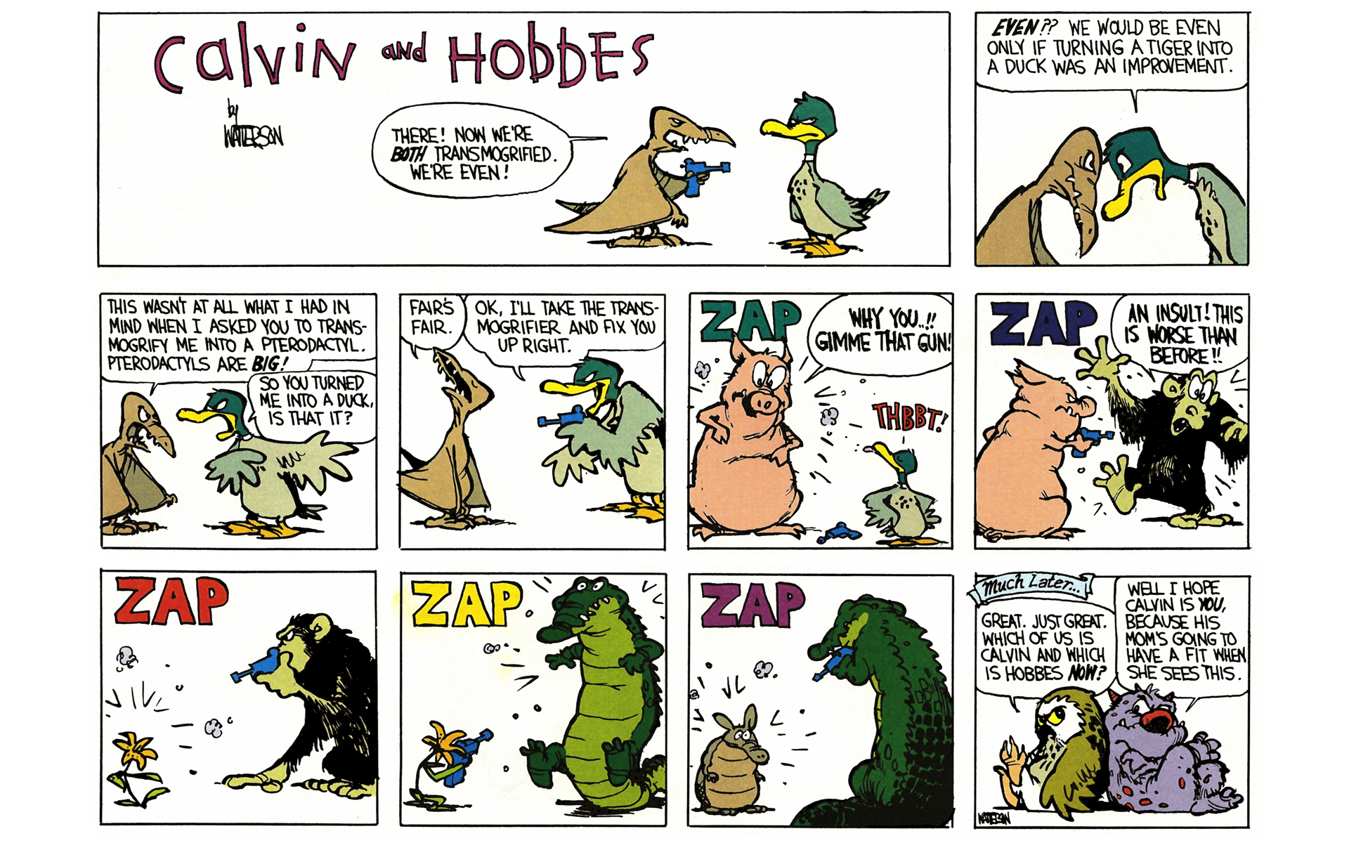 Read online Calvin and Hobbes comic -  Issue #3 - 158