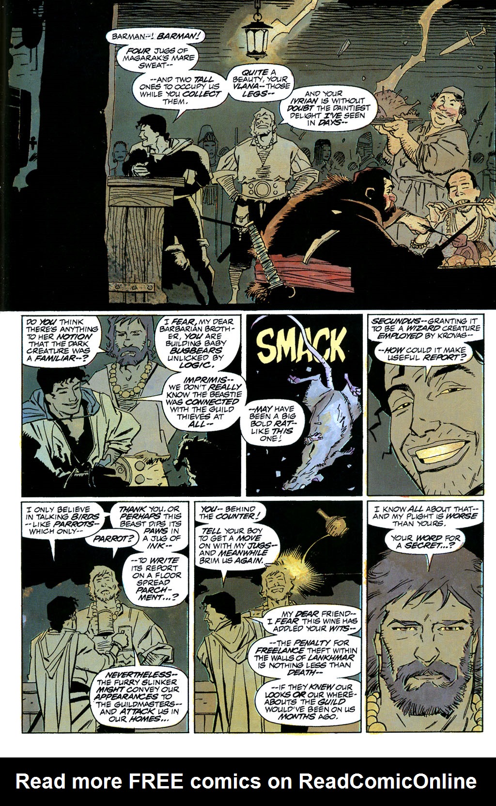 Read online Fafhrd and the Gray Mouser comic -  Issue #1 - 11