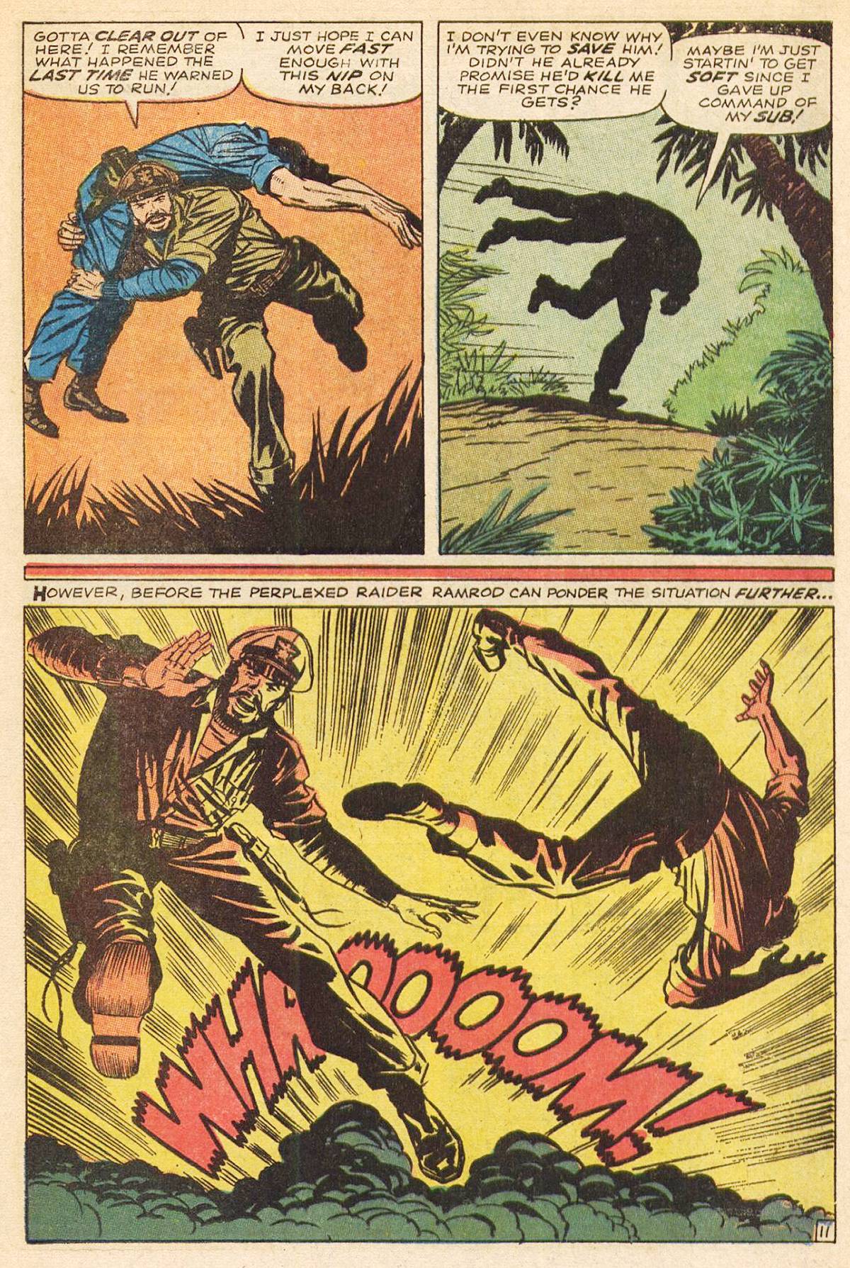 Read online Captain Savage and his Leatherneck Raiders comic -  Issue #3 - 17