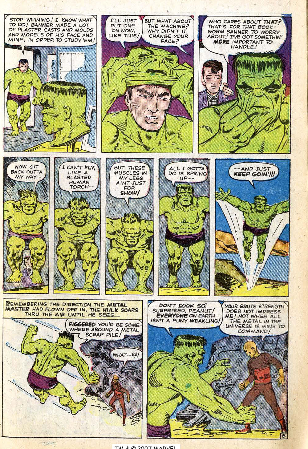 Read online The Incredible Hulk (1962) comic -  Issue #6 - 11