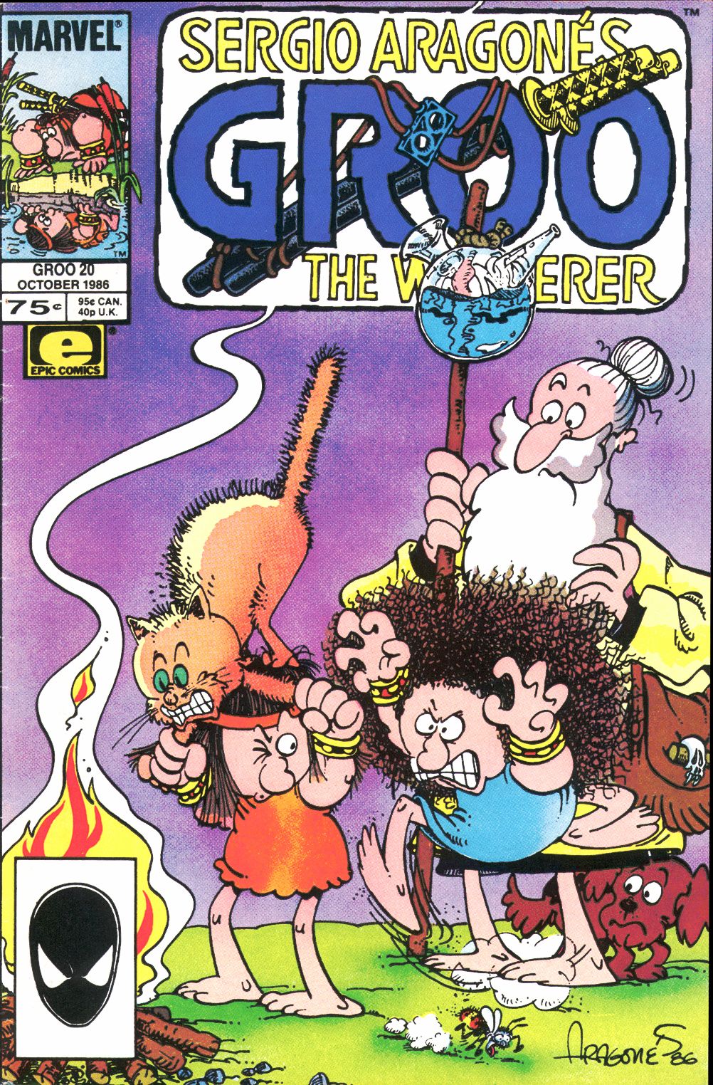 Read online Sergio Aragonés Groo the Wanderer comic -  Issue #20 - 1