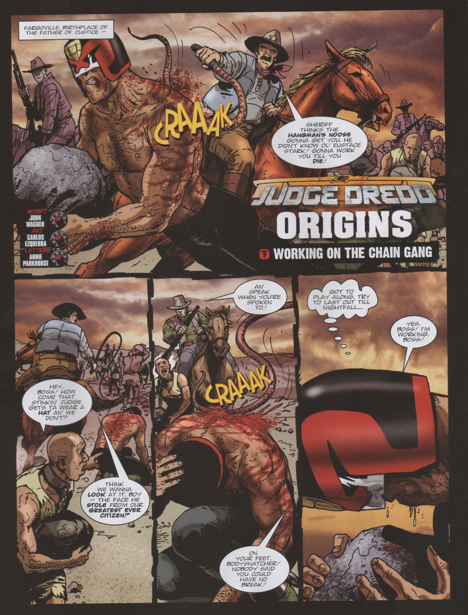 Read online Judge Dredd Origins comic -  Issue # TPB - 38