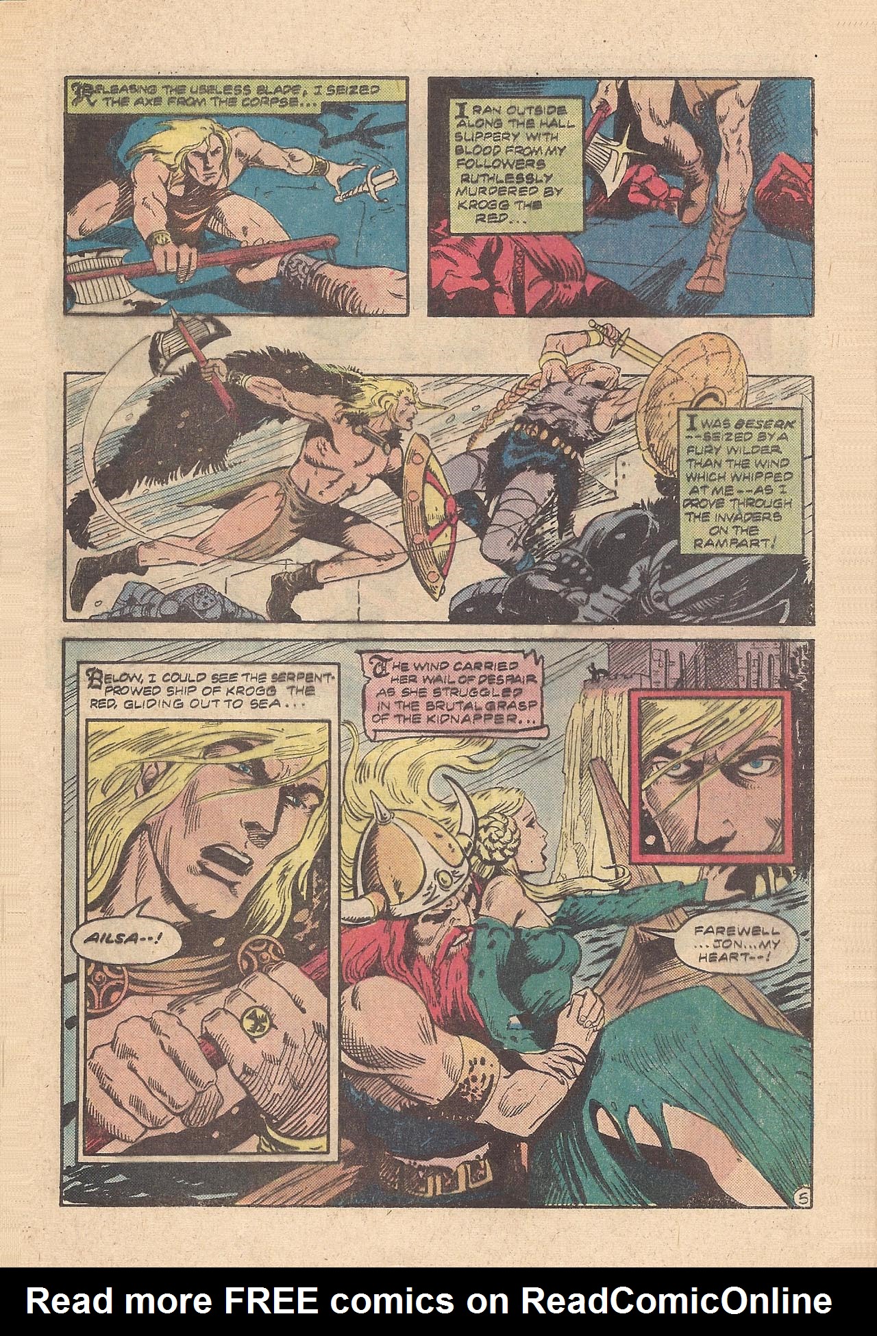 Read online Arak Son of Thunder comic -  Issue #8 - 32