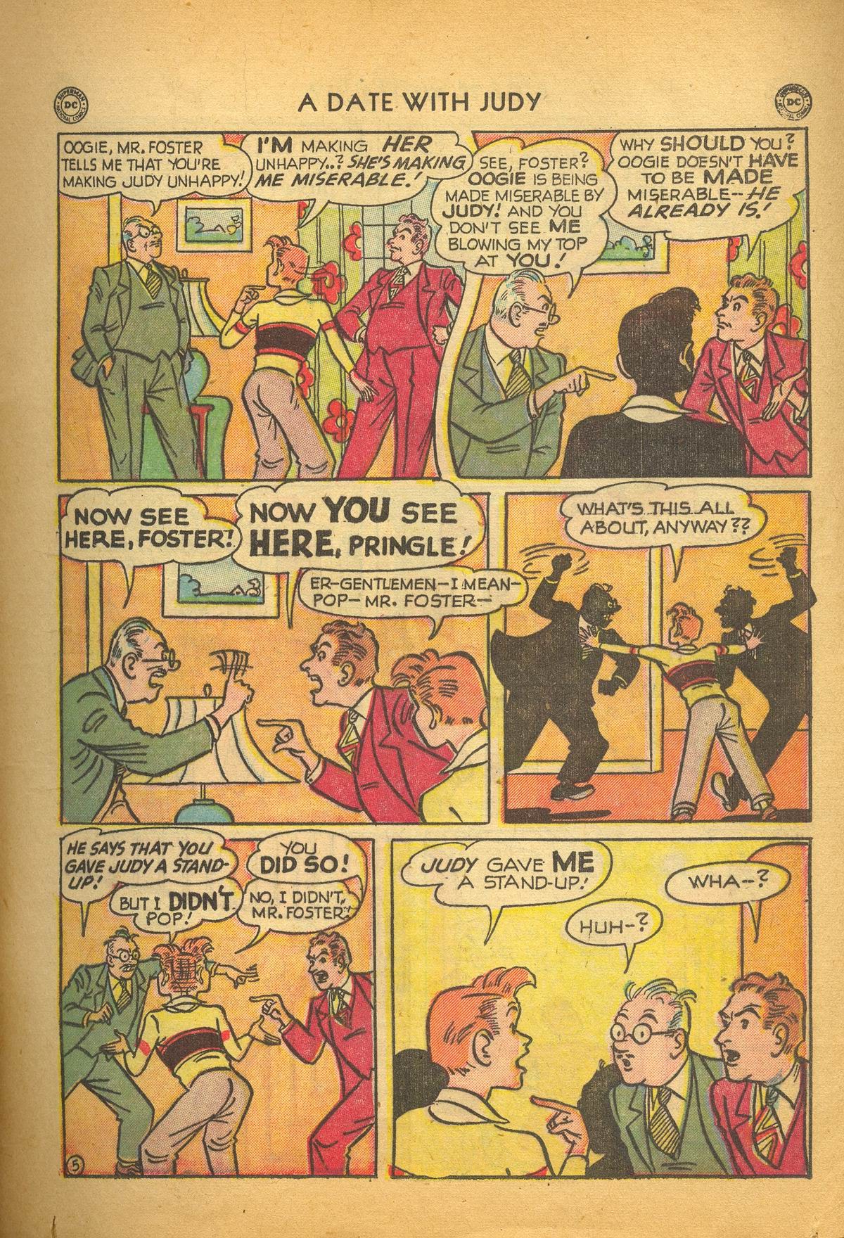 Read online A Date with Judy comic -  Issue #17 - 17