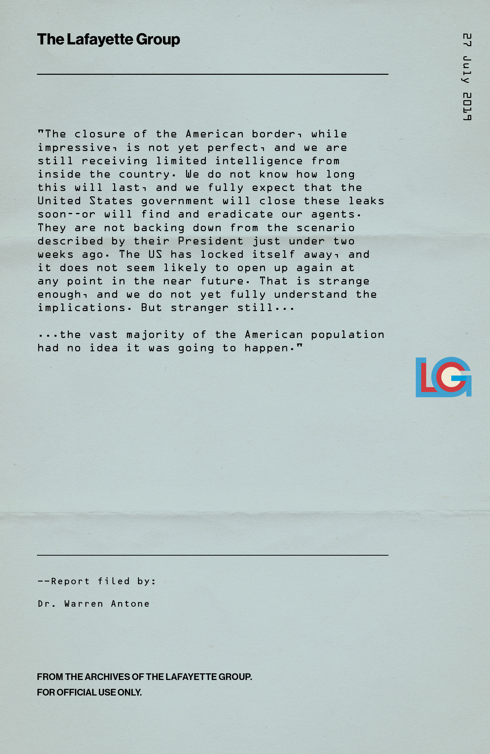 Read online Undiscovered Country comic -  Issue #7 - 22