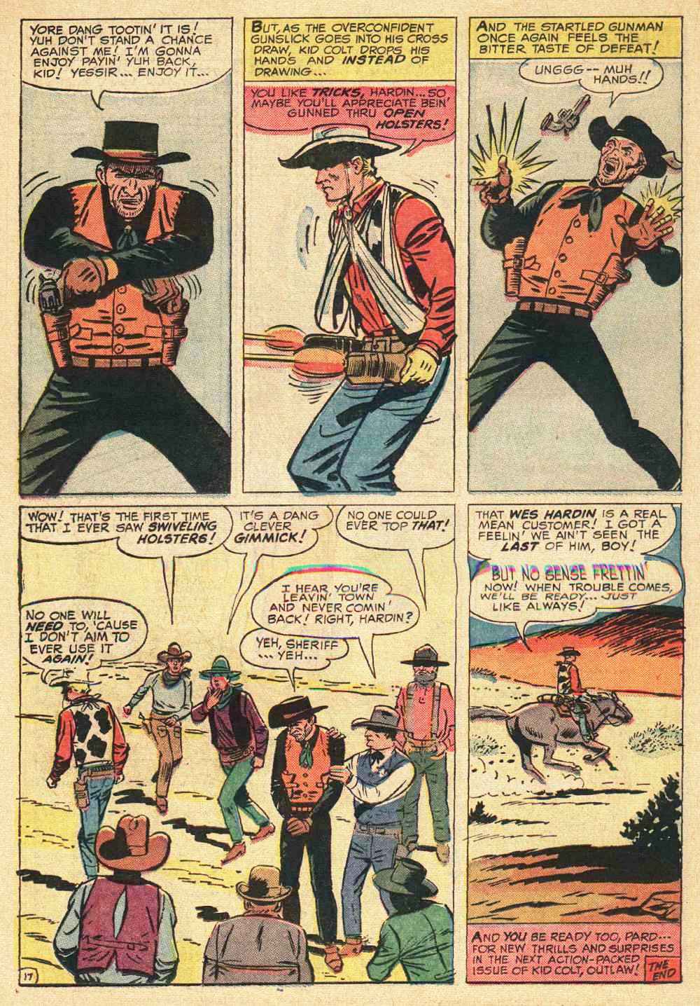Read online Kid Colt Outlaw comic -  Issue #126 - 22