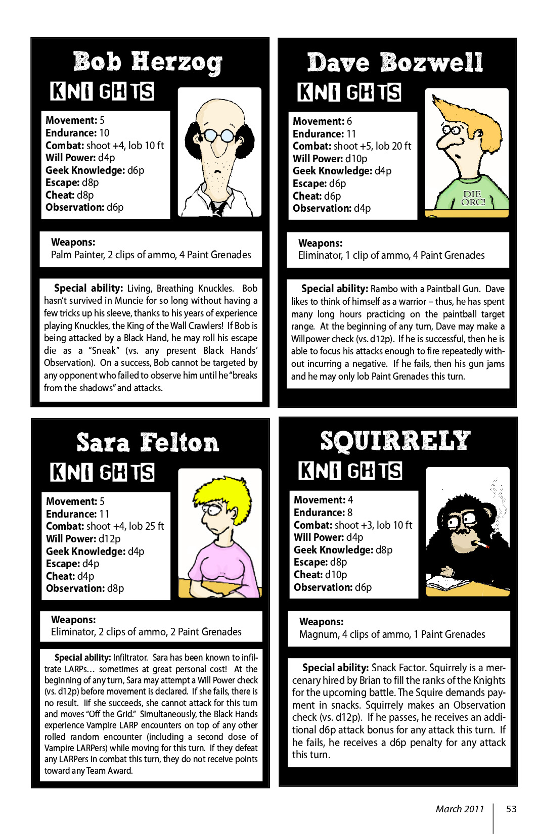 Read online Knights of the Dinner Table comic -  Issue #173 - 55