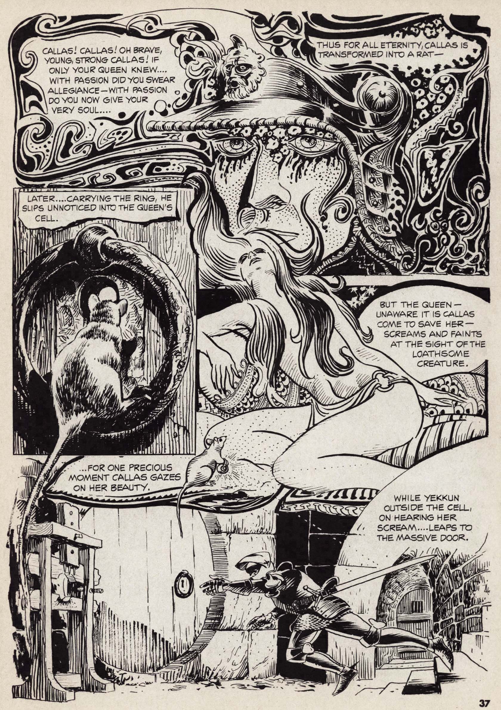 Read online Vampirella (1969) comic -  Issue #14 - 37