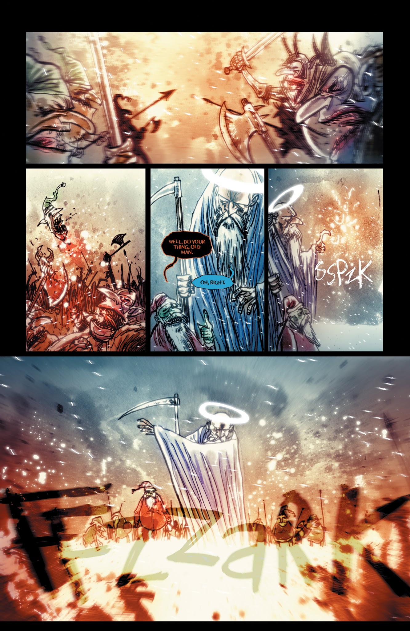 Read online Wormwood Gentleman Corpse: Christmas Special comic -  Issue # Full - 19