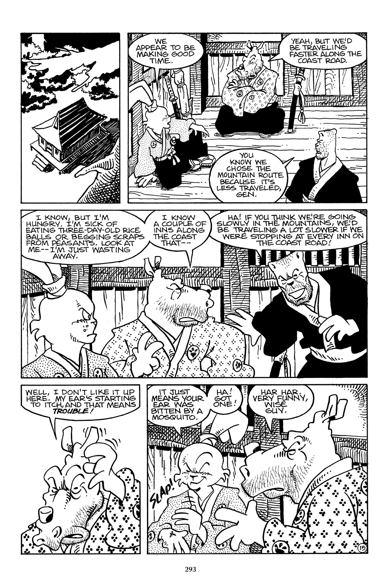 Read online The Usagi Yojimbo Saga comic -  Issue # TPB 3 - 290