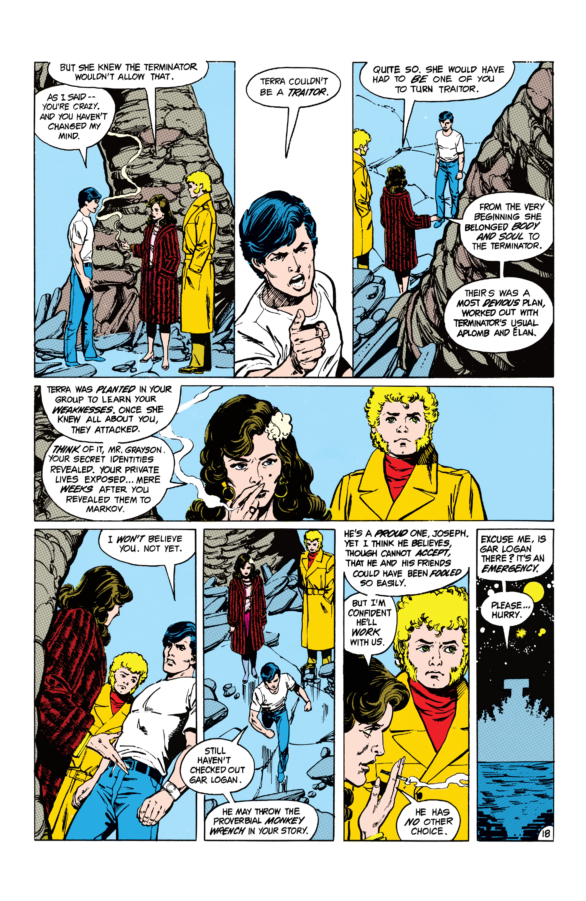 Read online Tales of the Teen Titans comic -  Issue #43 - 19