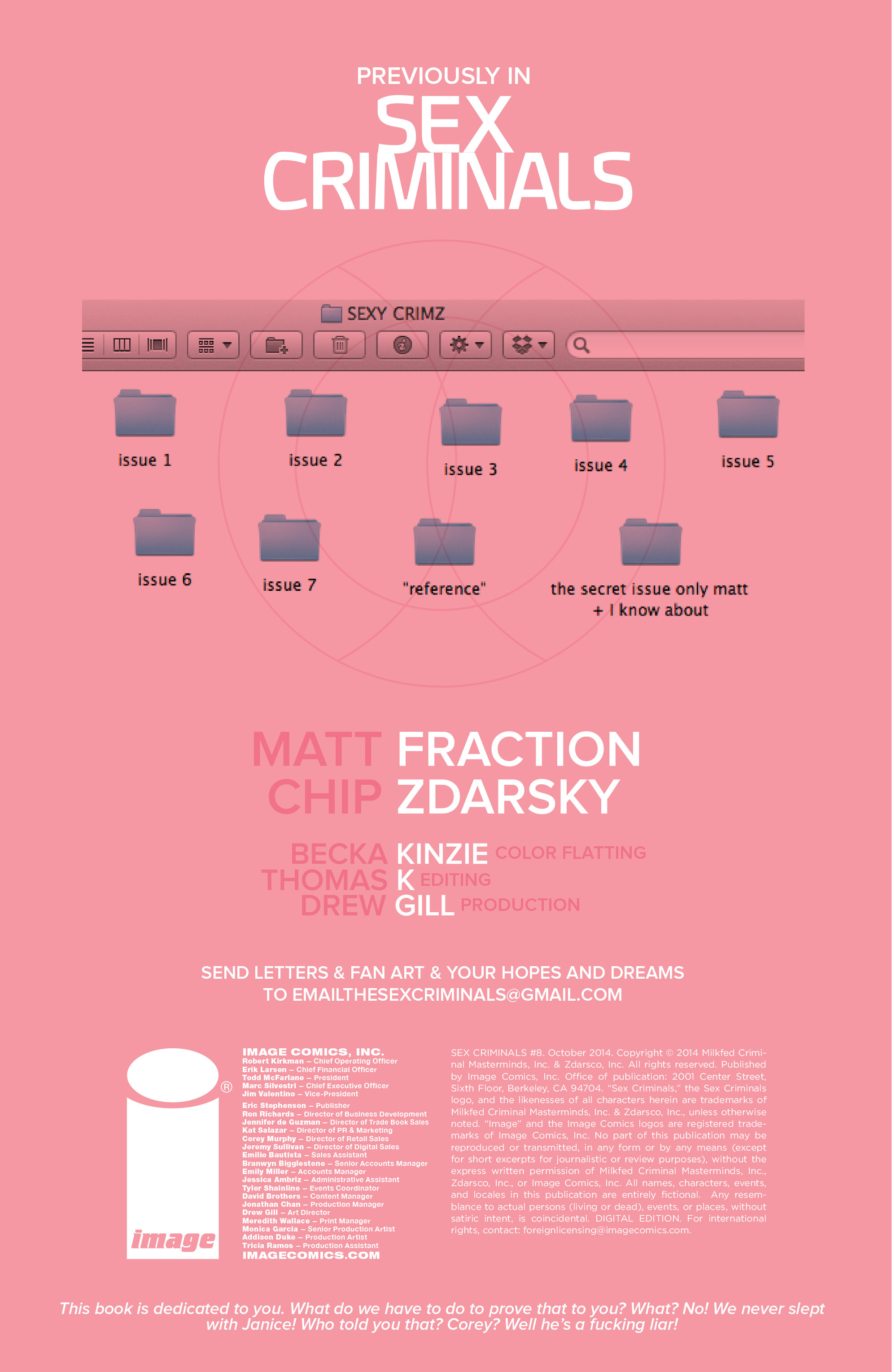 Read online Sex Criminals comic -  Issue #8 - 2