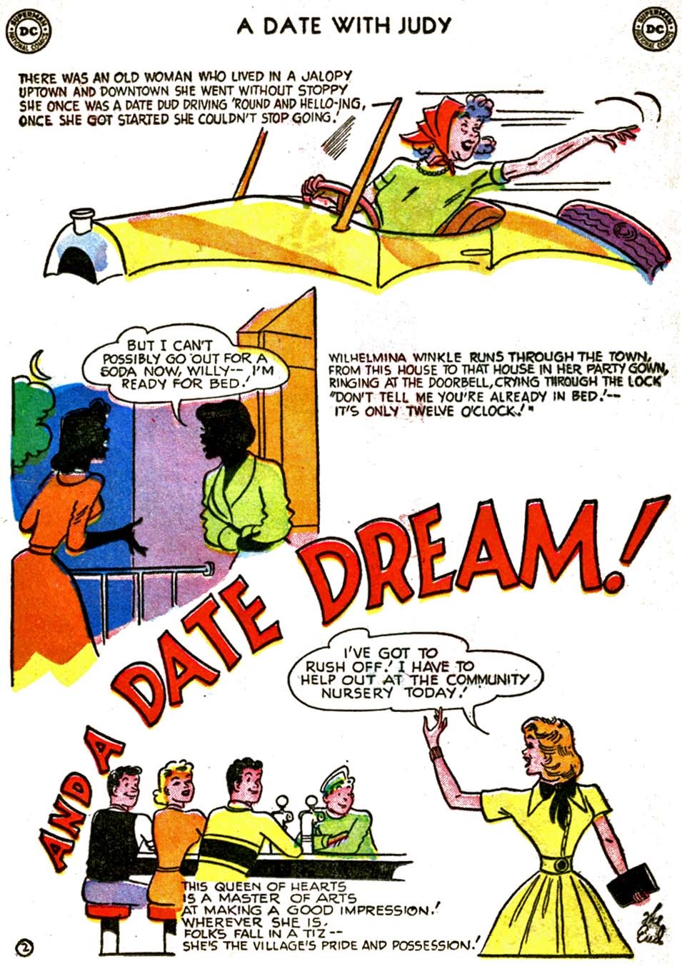 Read online A Date with Judy comic -  Issue #26 - 23