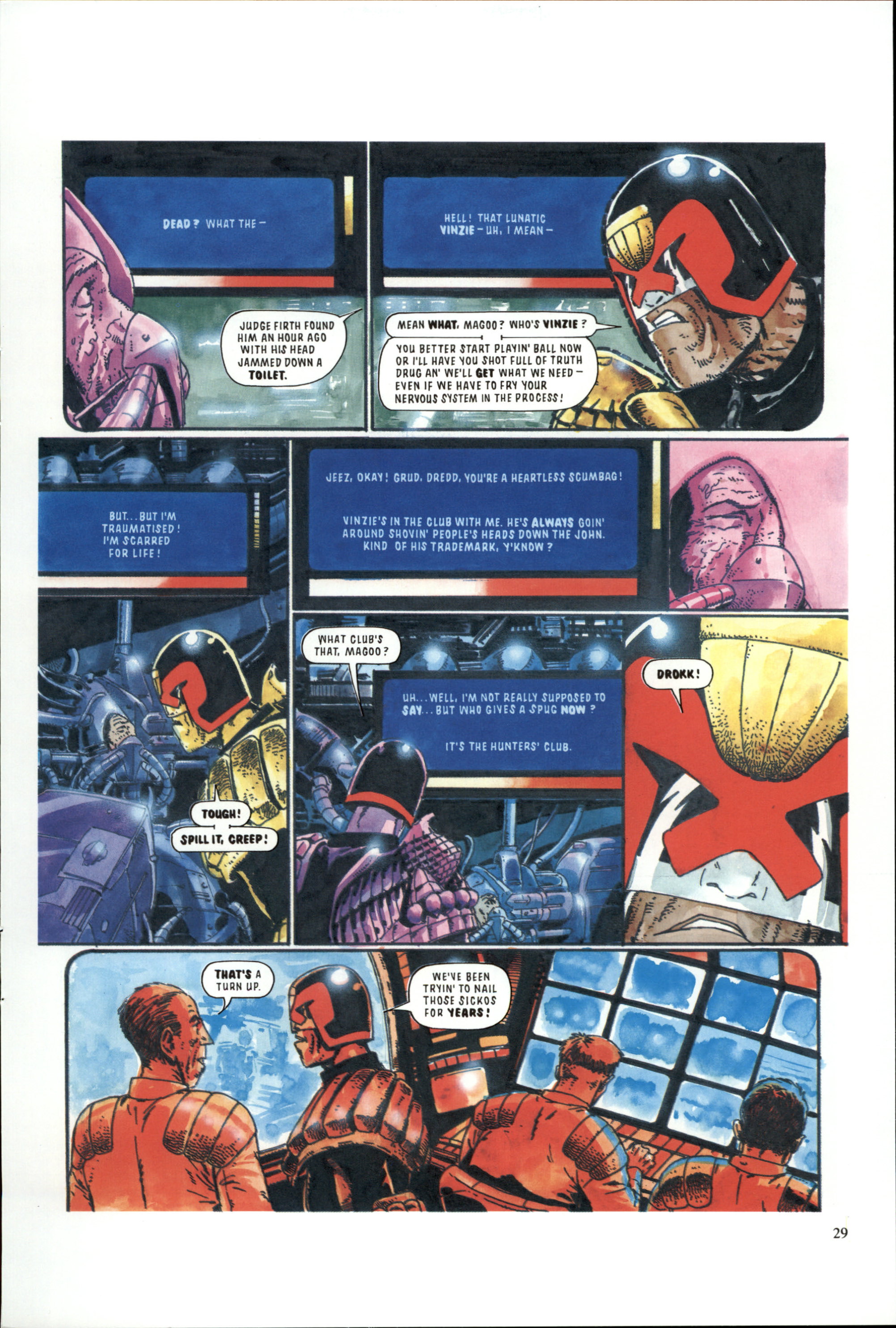 Read online Dredd Rules! comic -  Issue #19 - 31