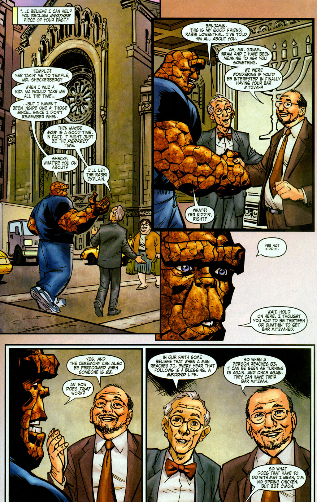 Read online The Thing (2006) comic -  Issue #8 - 16