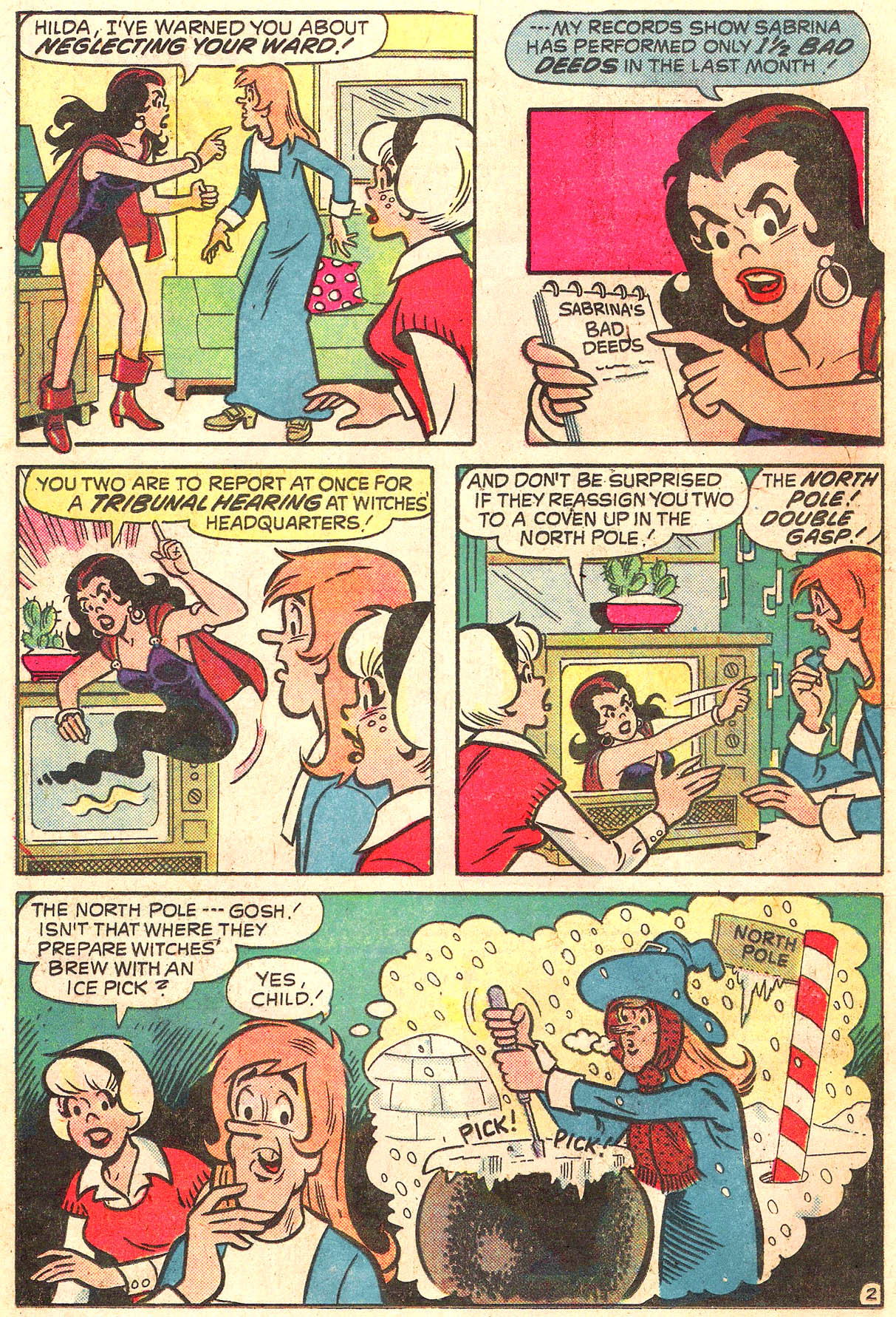 Read online Sabrina The Teenage Witch (1971) comic -  Issue #26 - 14