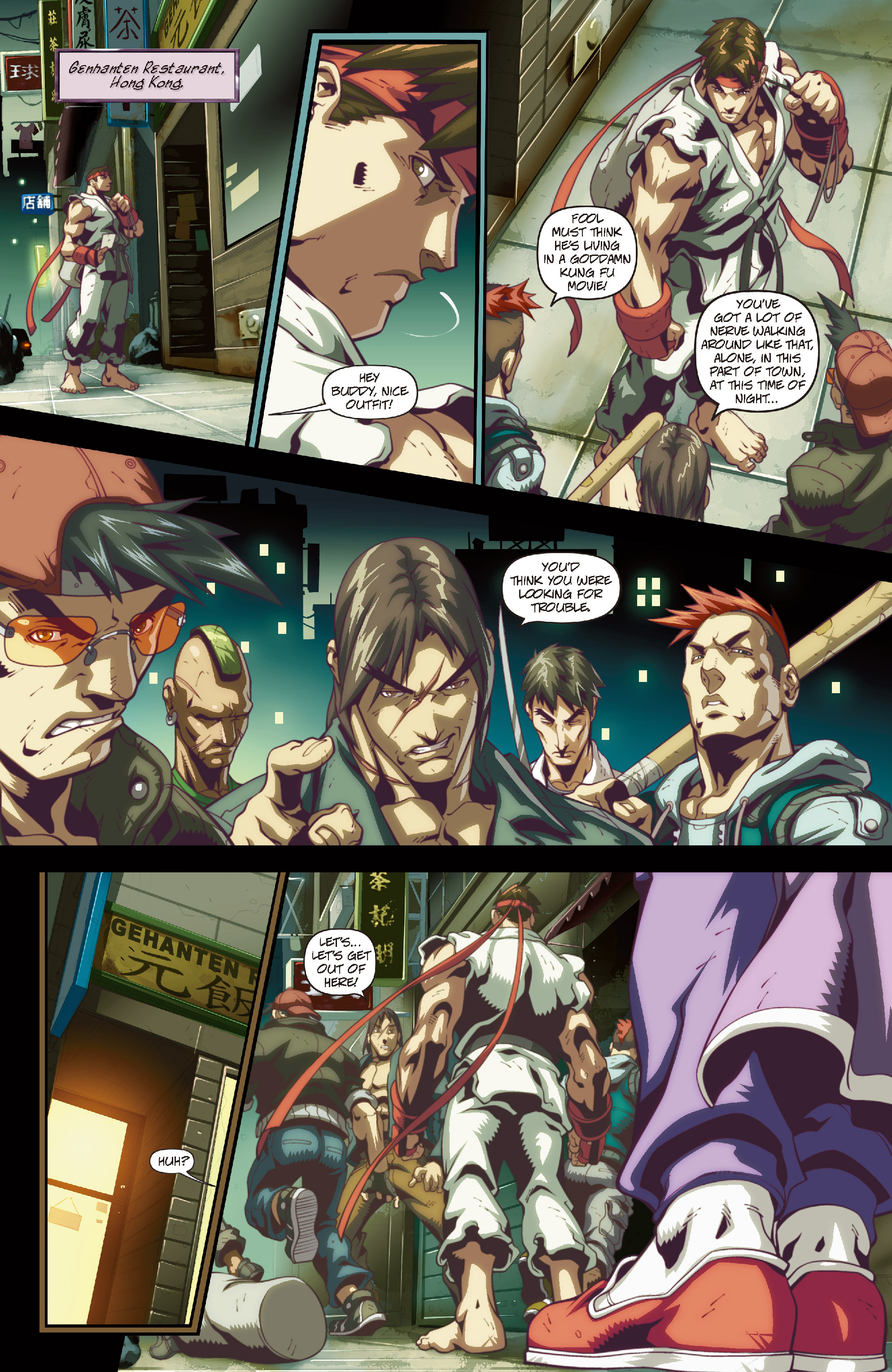 Read online Street Fighter II comic -  Issue #3 - 21